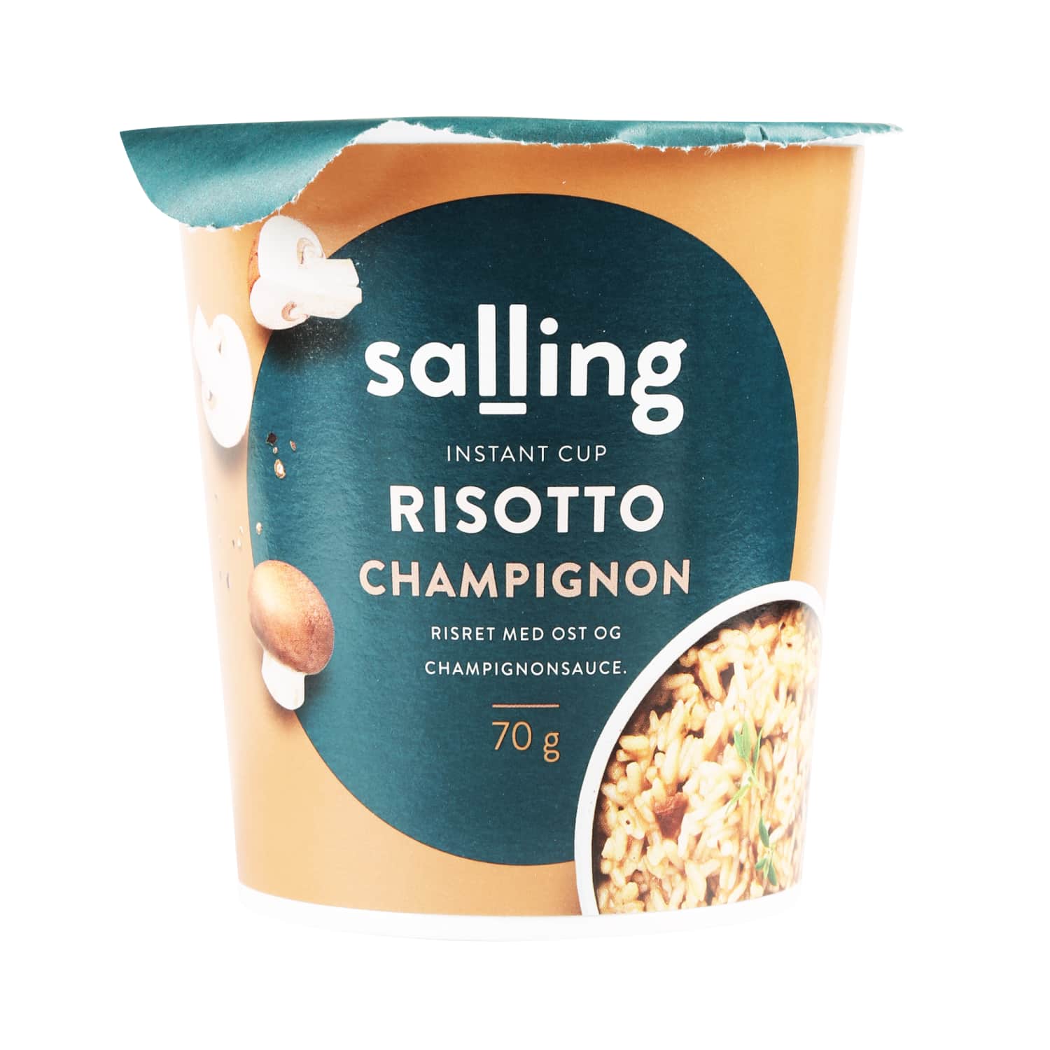 RISOTTO su sūriu ir piev. pad. SALLING, 70 g