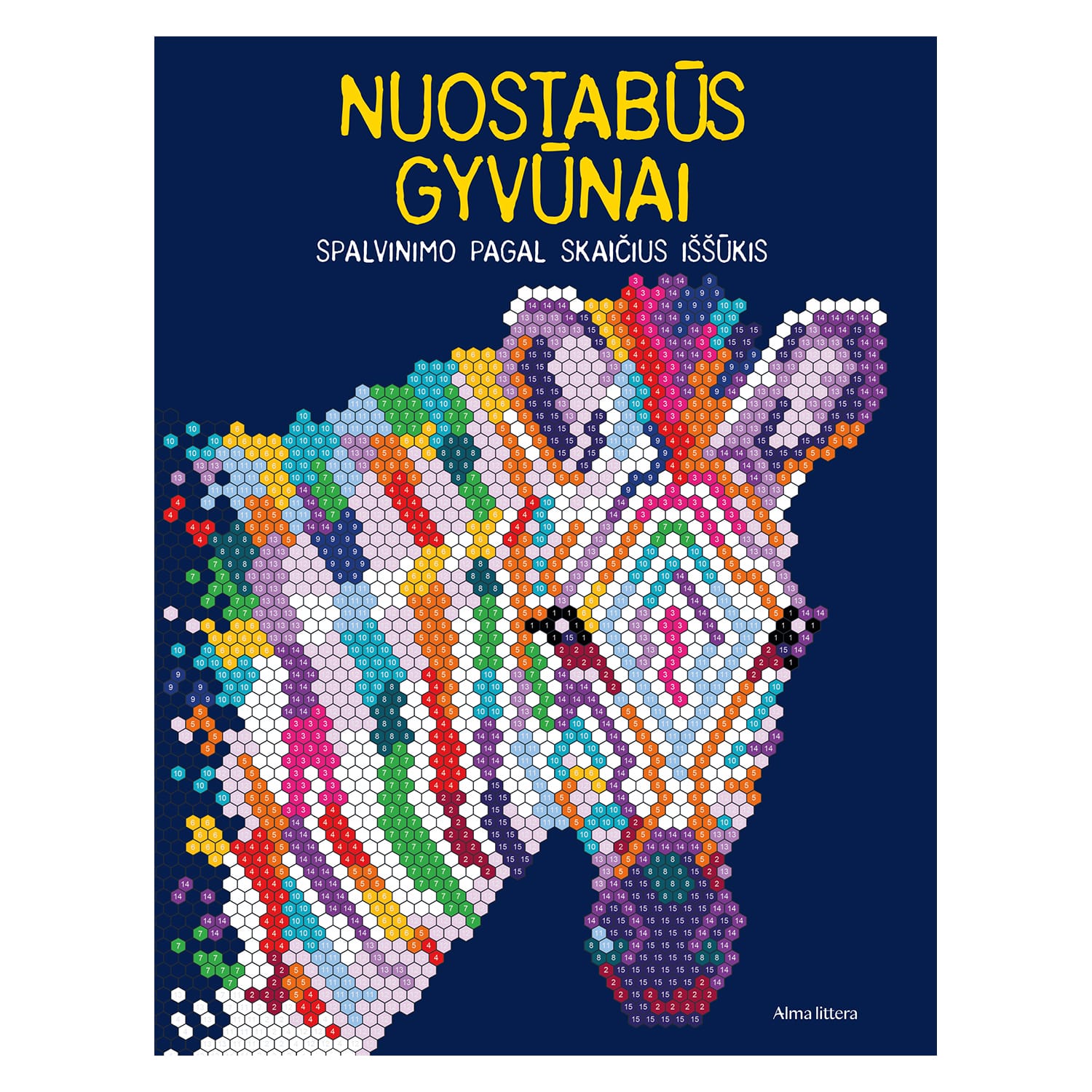 Knyga SPALVINIMO KNYGA NUOSTABŪS GYVŪNAI