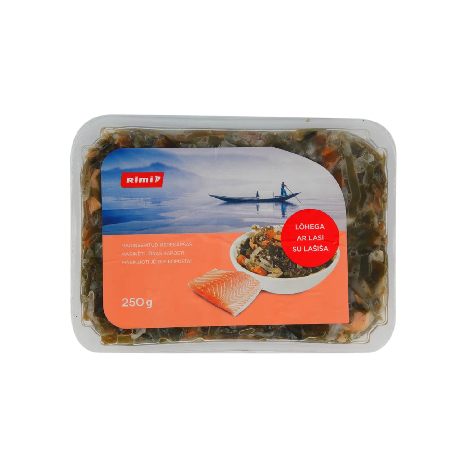 Маринованная морская капуста с лососем RIMI, 250 г