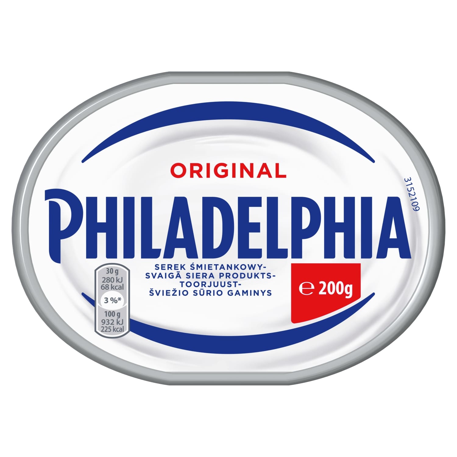 Švž. sūrio gam. PHILADELPHIA ORIGINAL, 200 g