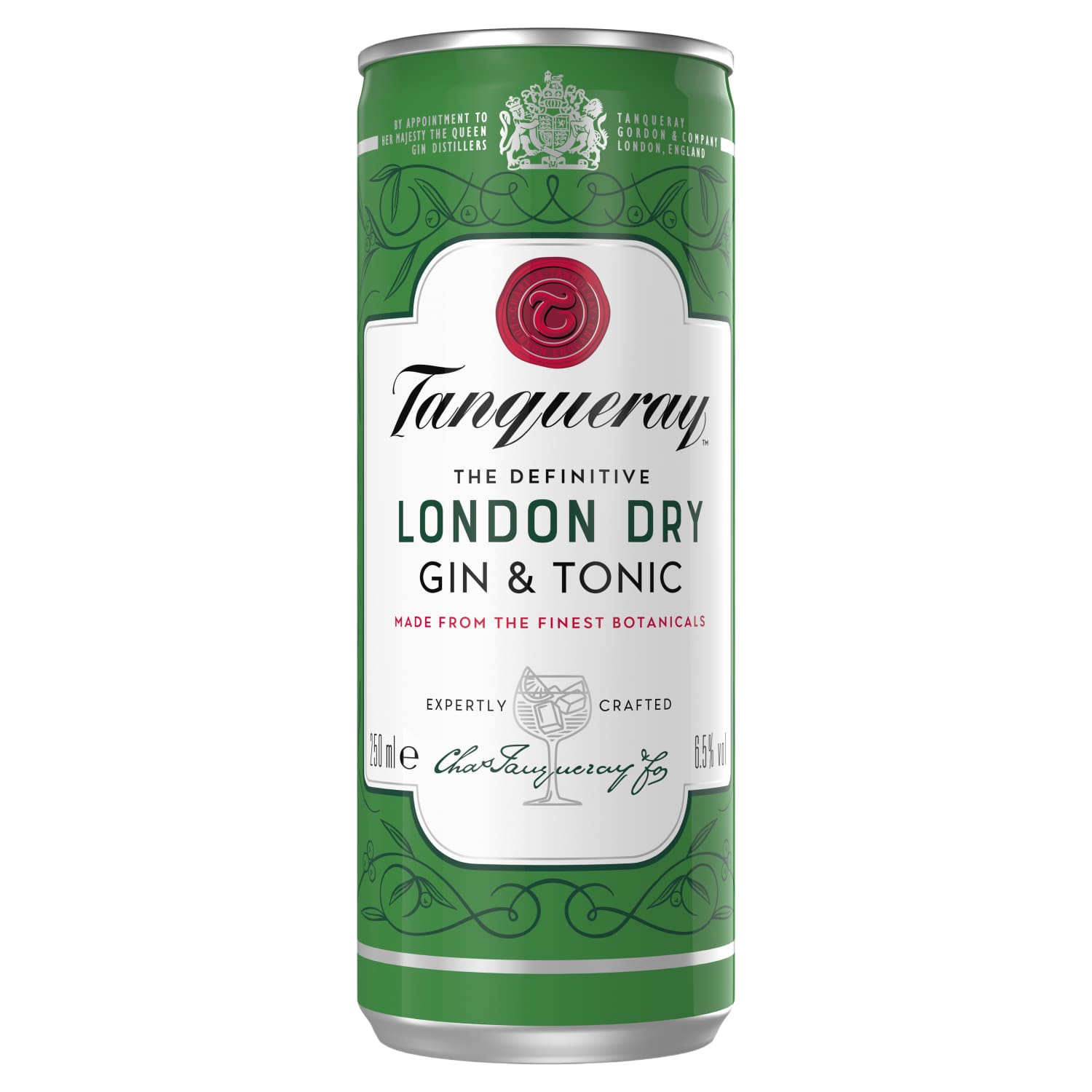 Alk. kokteilis TANQUERAY LONDON, 6,4 %, 250ml