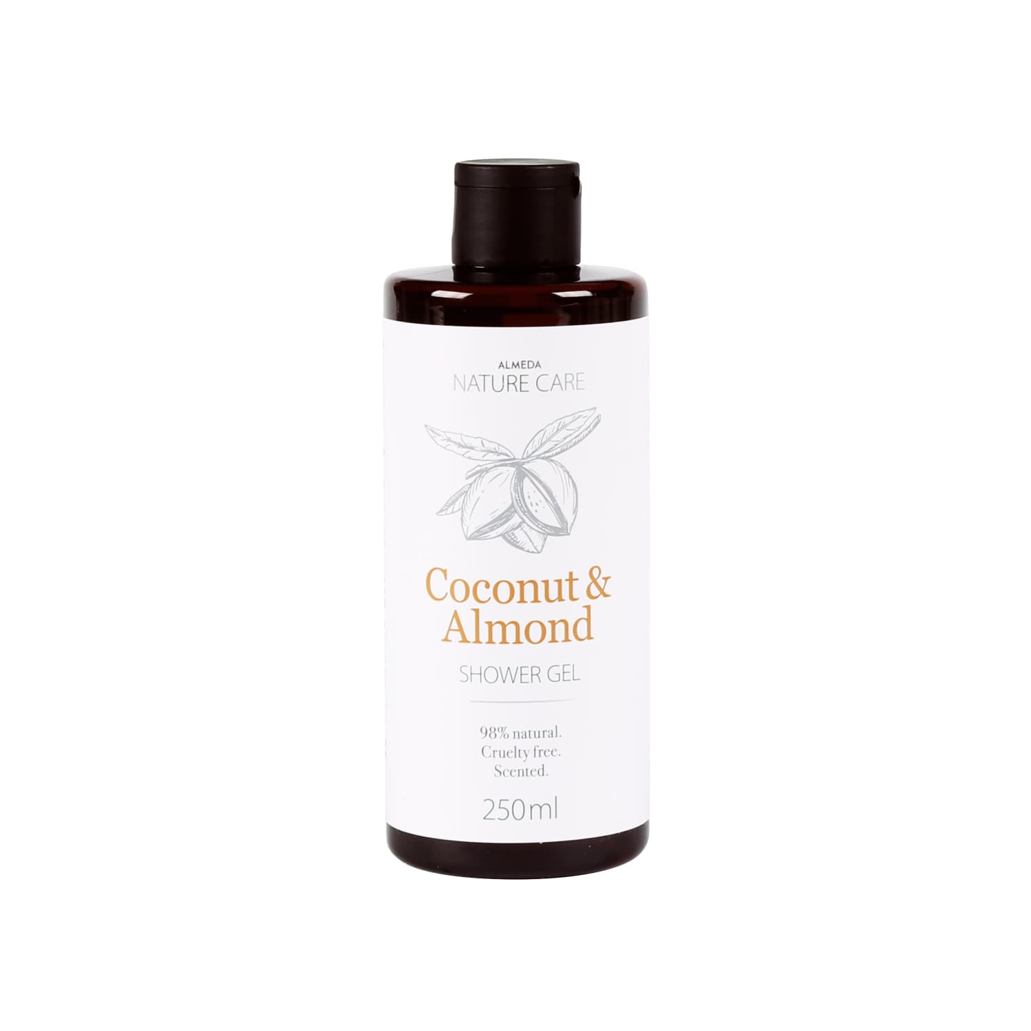 Душ гель ALMEDA NATURE CARE КОКОС, 250мл