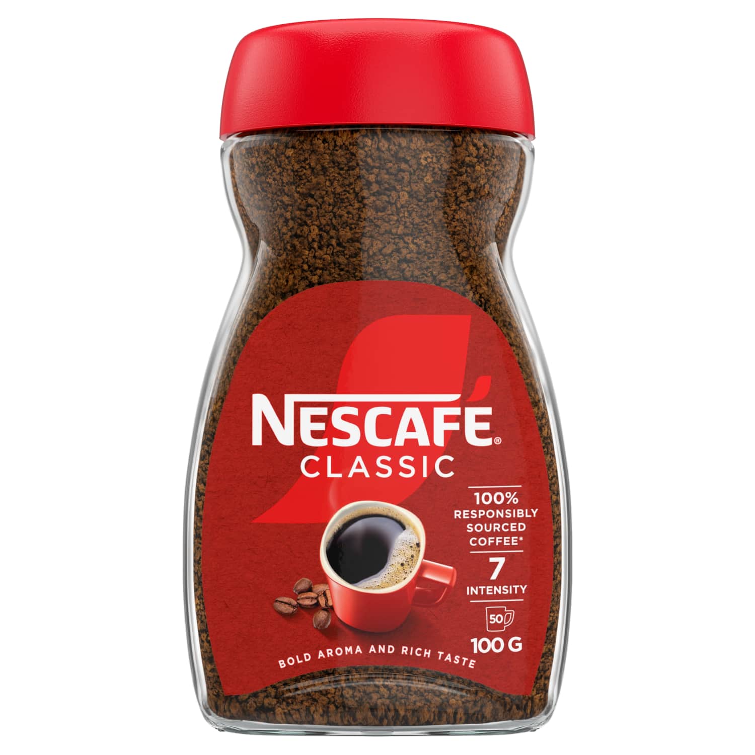 Instant coffee NESTLE NESCAFE CLASSIC, 100 g
