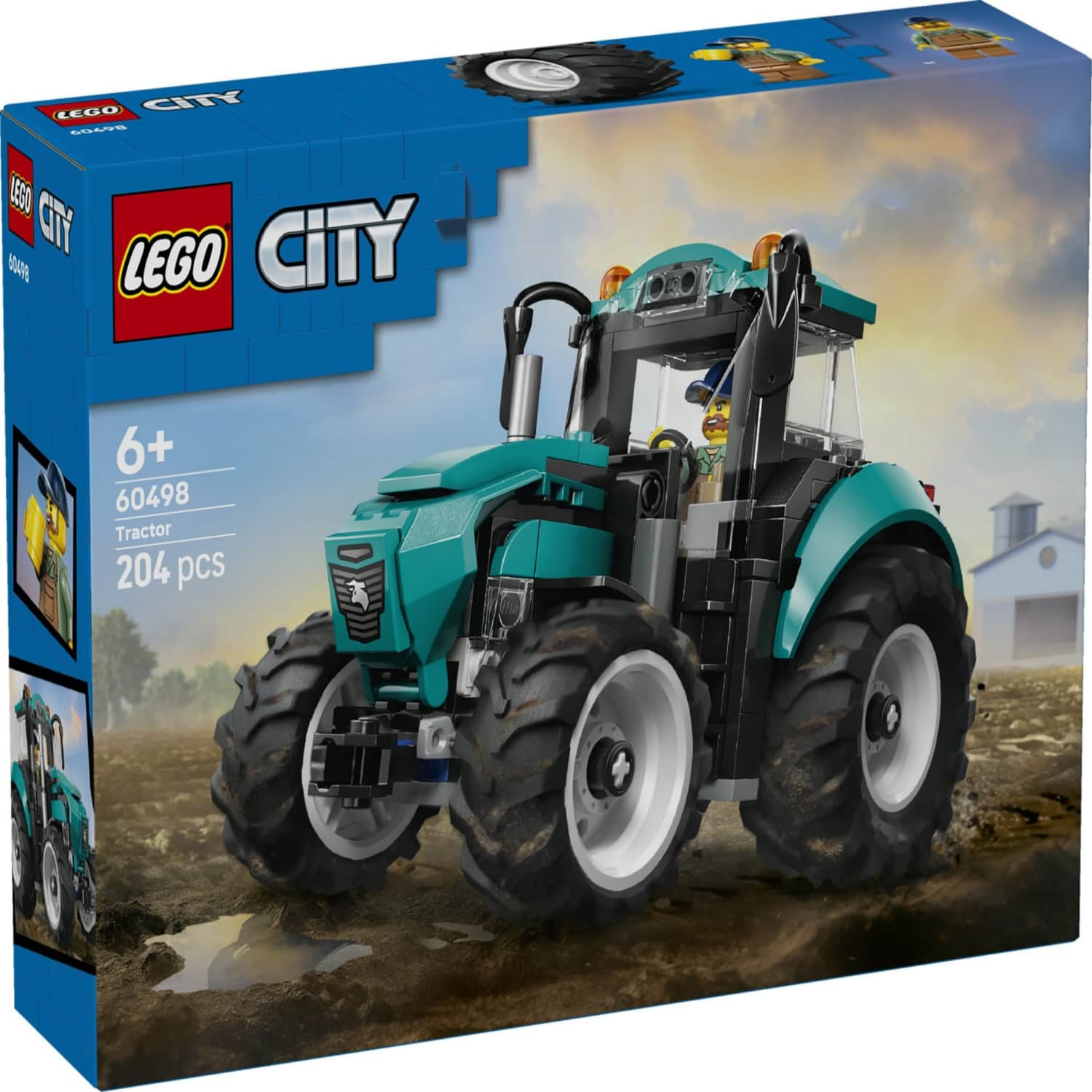 Konstruktorius LEGO Traktorius 60498