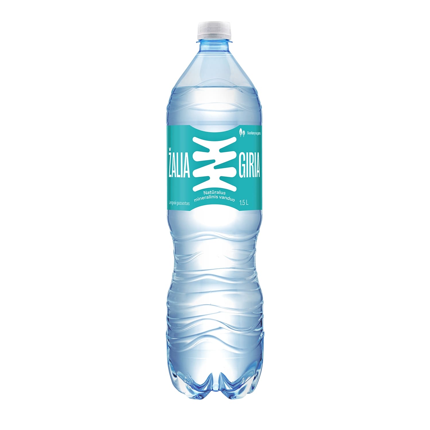 Len. gaz. nat. min. vanduo ŽALIA GIRIA, 1,5 l