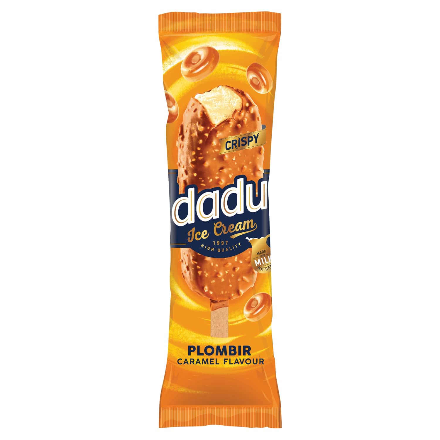 Kar. sk. valg. ledai DADU su vafl., 100ml/69g