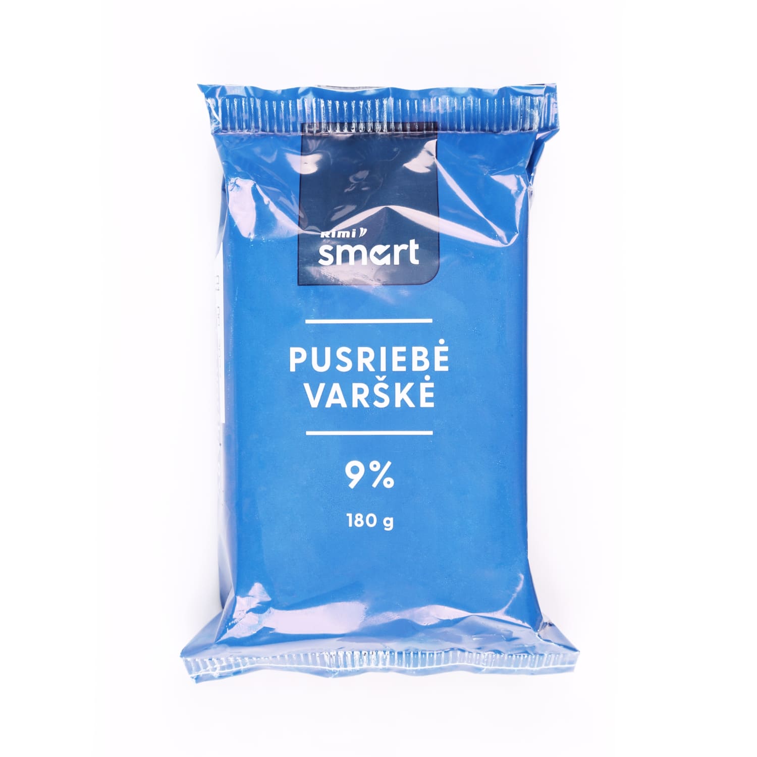 Pusriebė varškė RIMI SMART, 9 %, 180 g