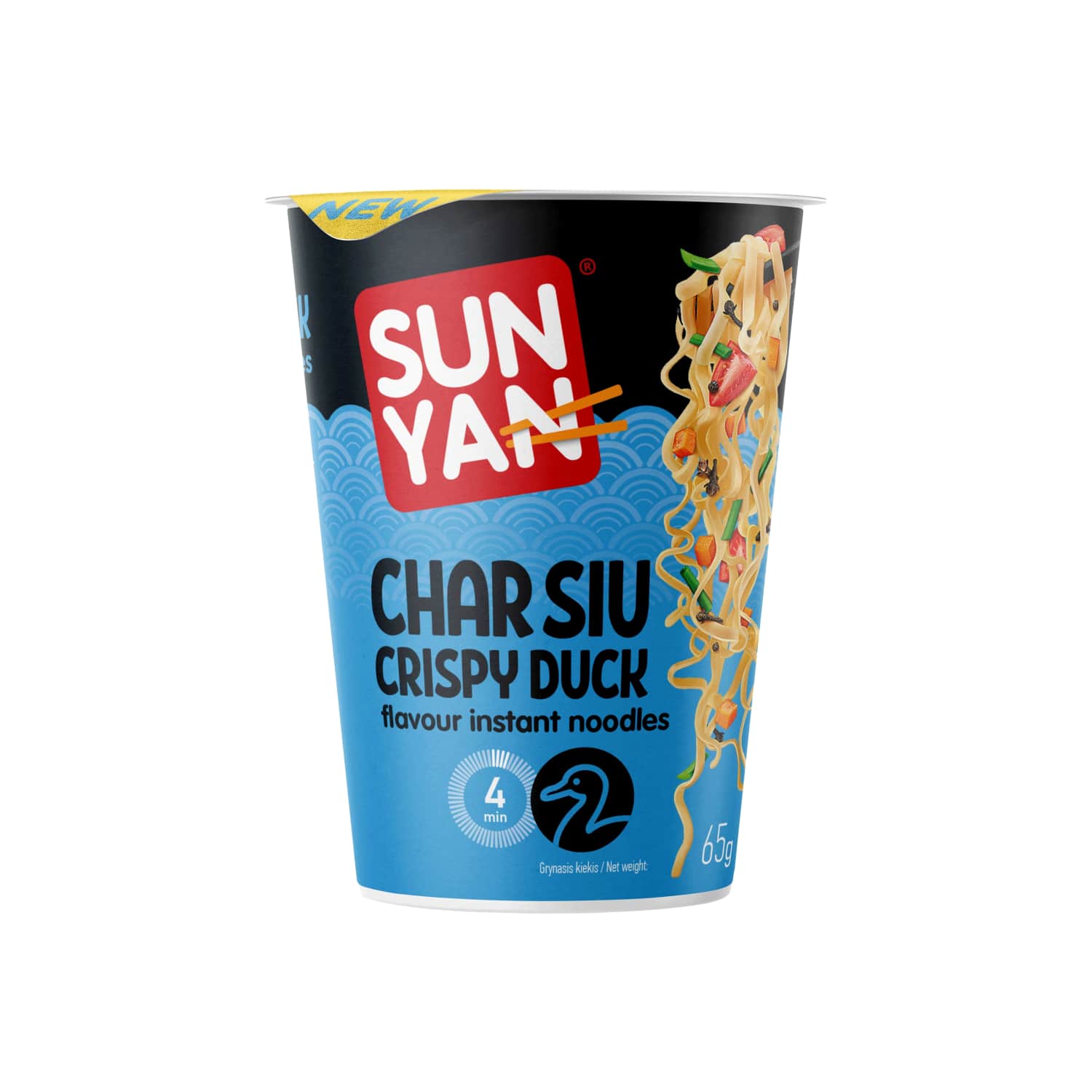 Quick preparation pasta SUN YAN DUCK, 65 g