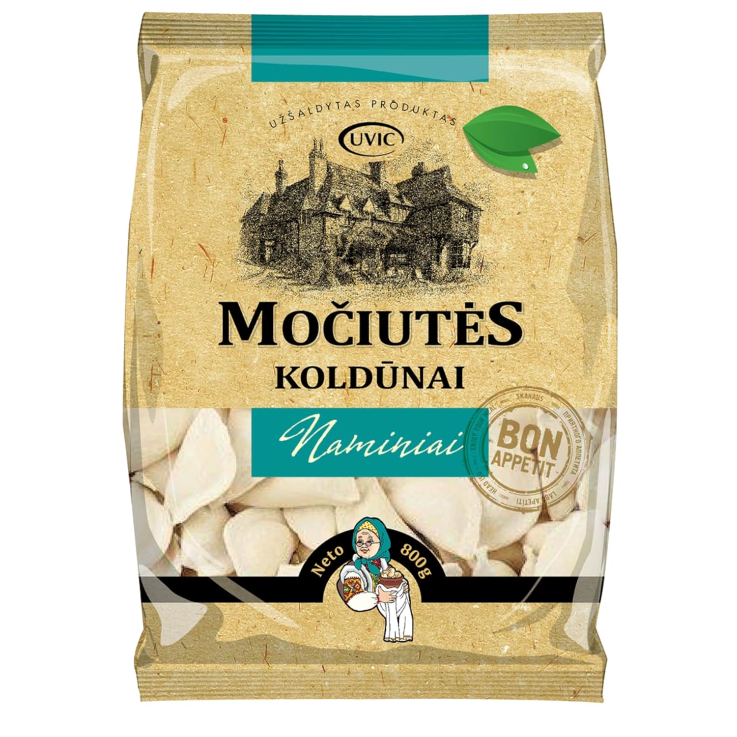Frozen dumplings with meat MOČIUTĖS NAMINIAI, 800 g
