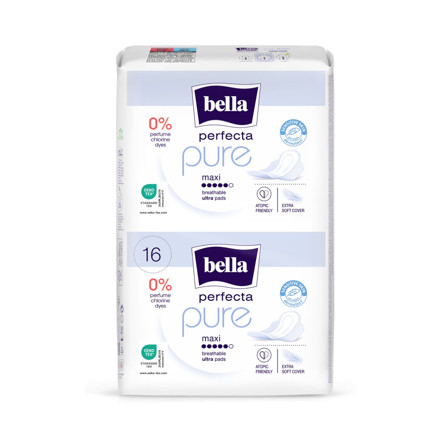 Hig. paketai BELLA PERFECTA PURE MAXI, 16 vnt