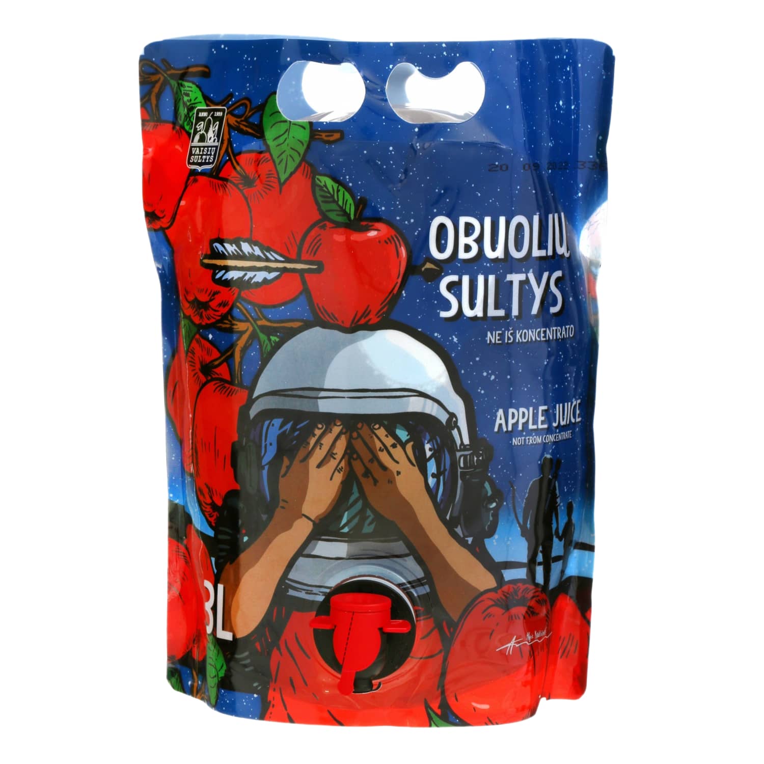Яблочный сок VAISIŲ SULTYS, 3 л