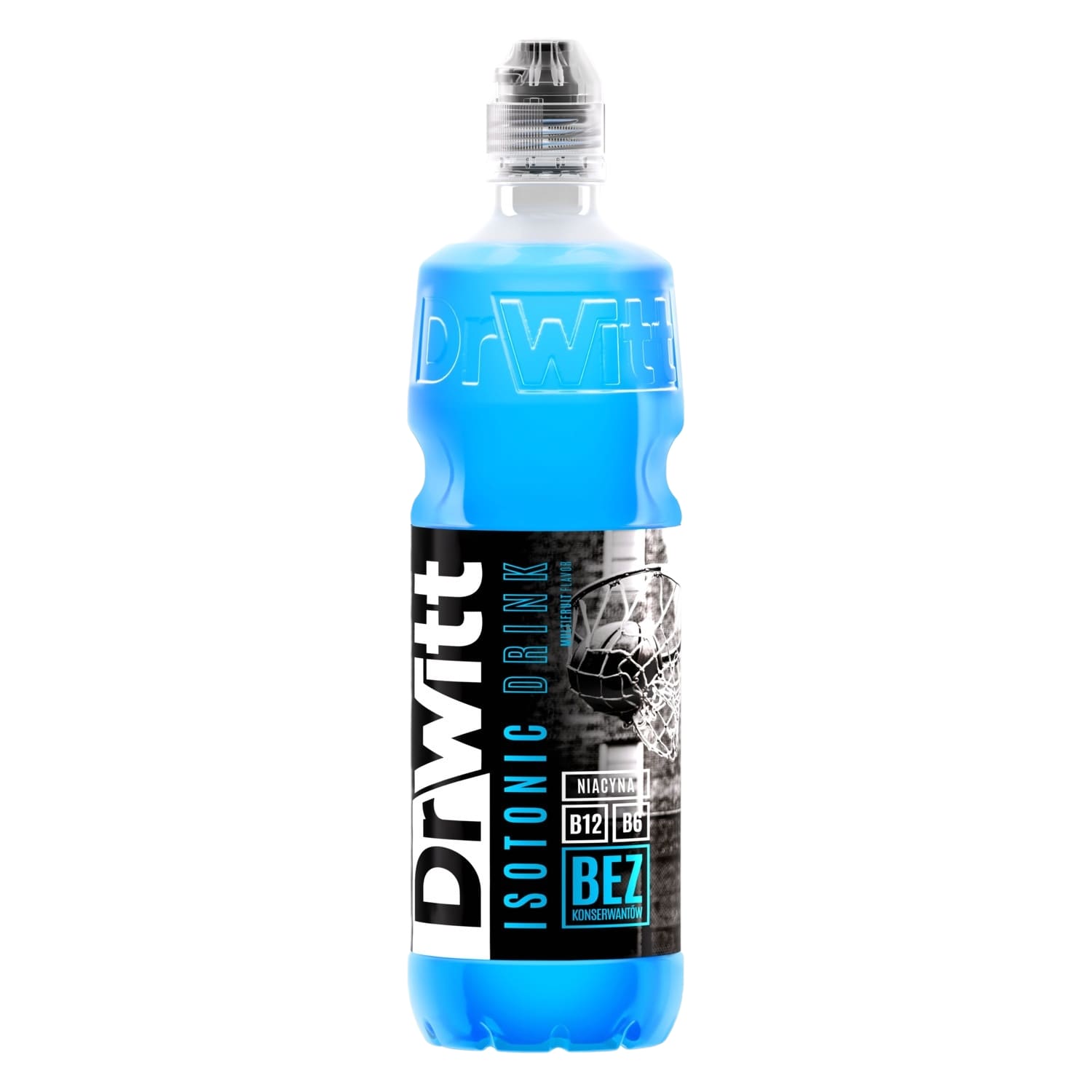 Various fruit flavored isotonic drink DR WITT, 0,75 l