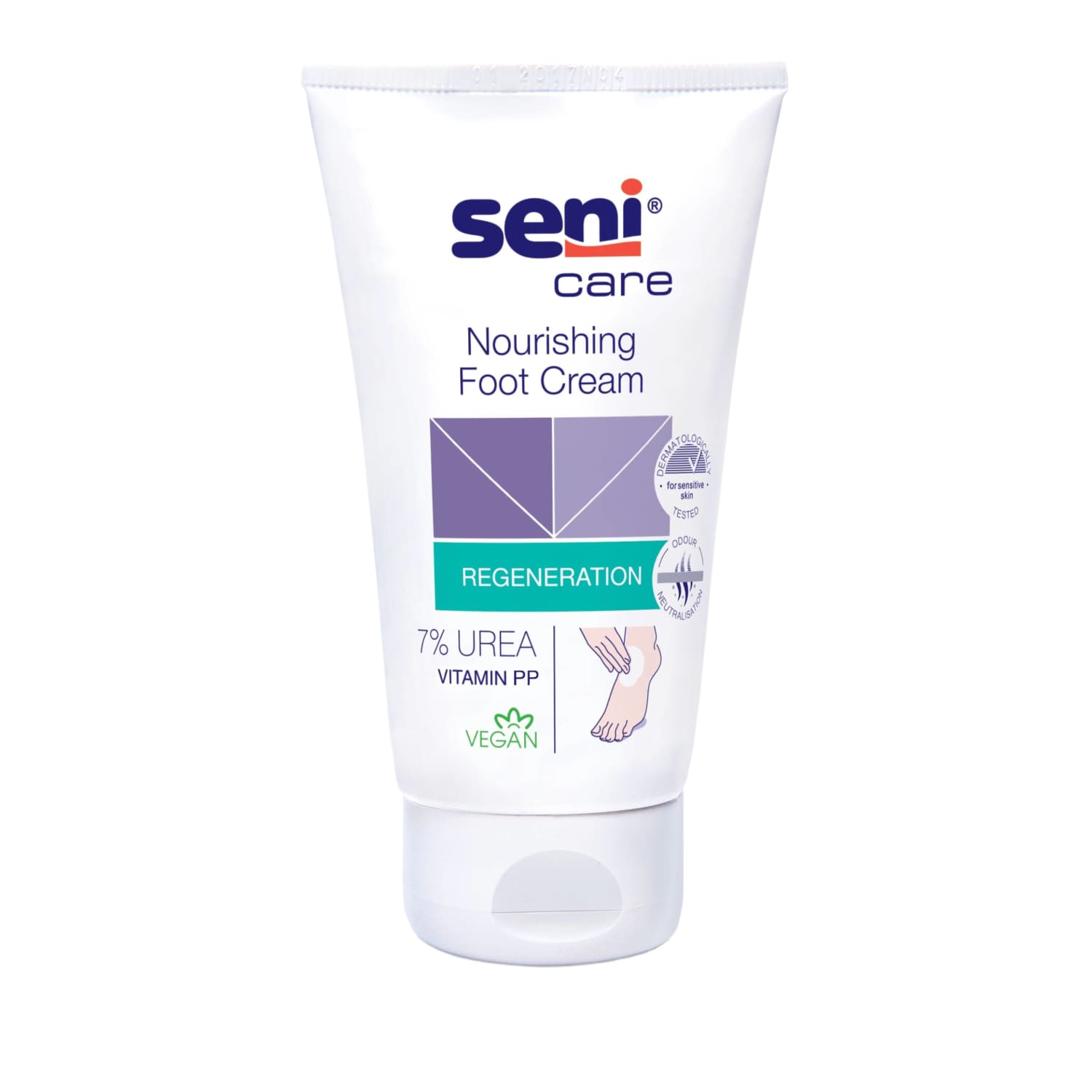 Foot cream SENI CARE 7% UREA, 100 ml