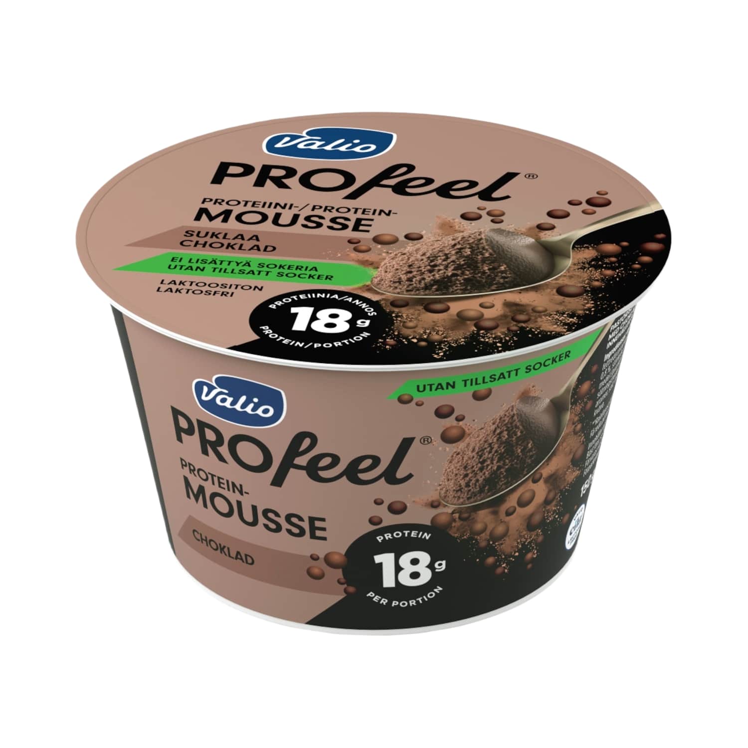 White marshmallows with chocolate and sweetener PROFEEL, 150g
