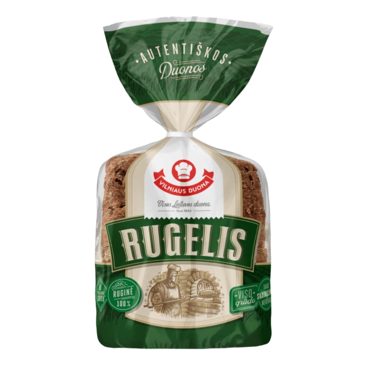 Тёмный хлеб RUGELIS, 350 г