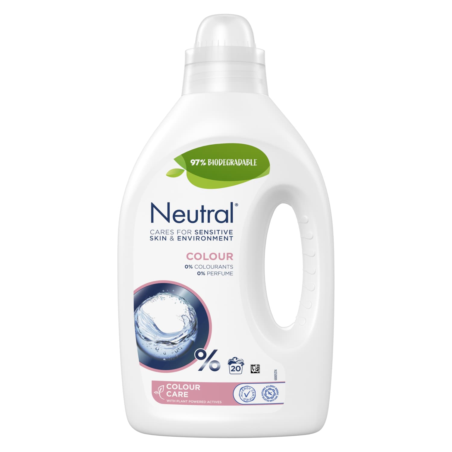 Жидкий стиральный порошок для цветного NEUTRAL, 1 л