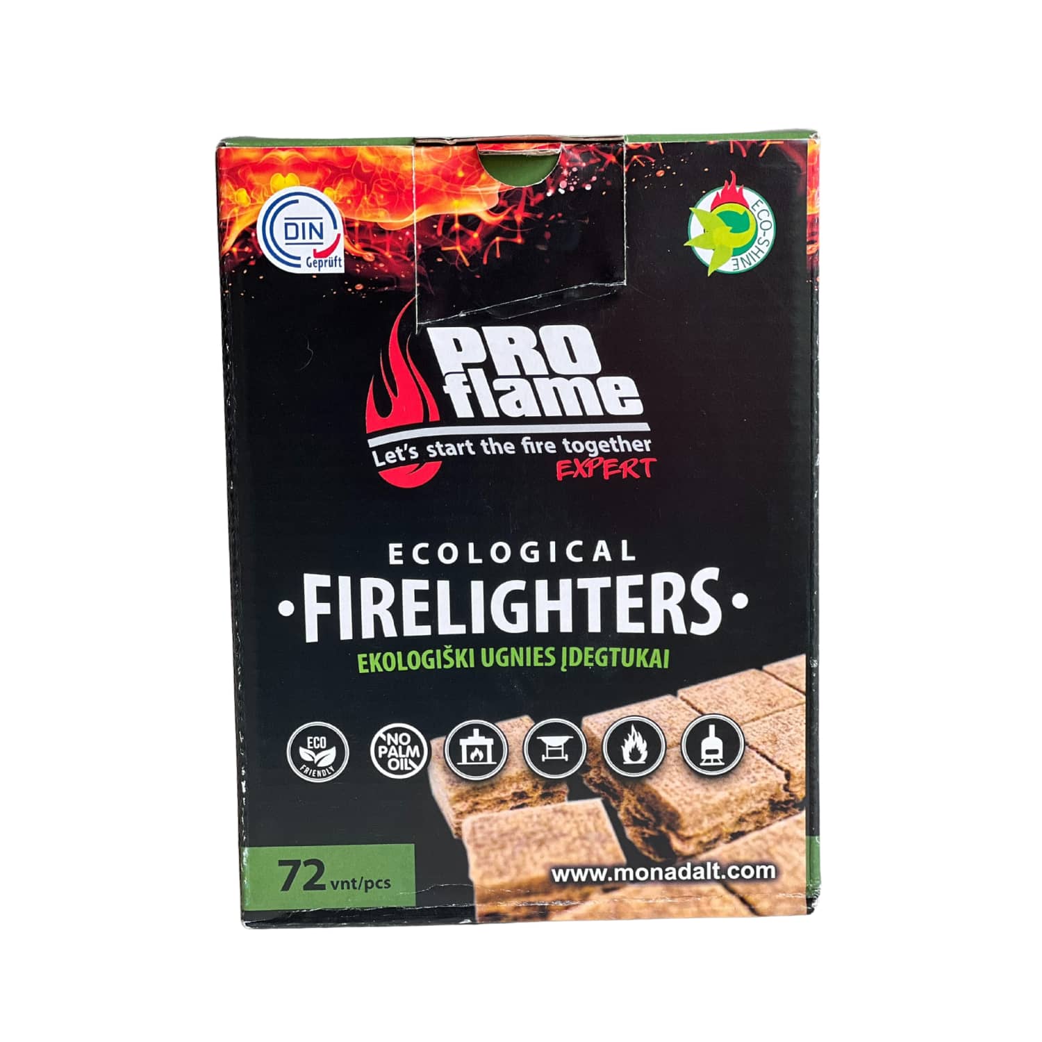 Degikliai PROFLAME EXPERT, 72 vnt.