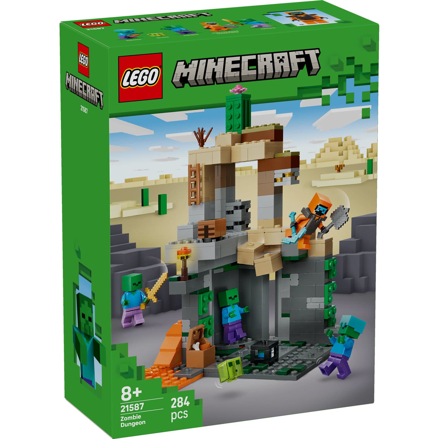 Konstruktorius LEGO Zombių Požemis 21587