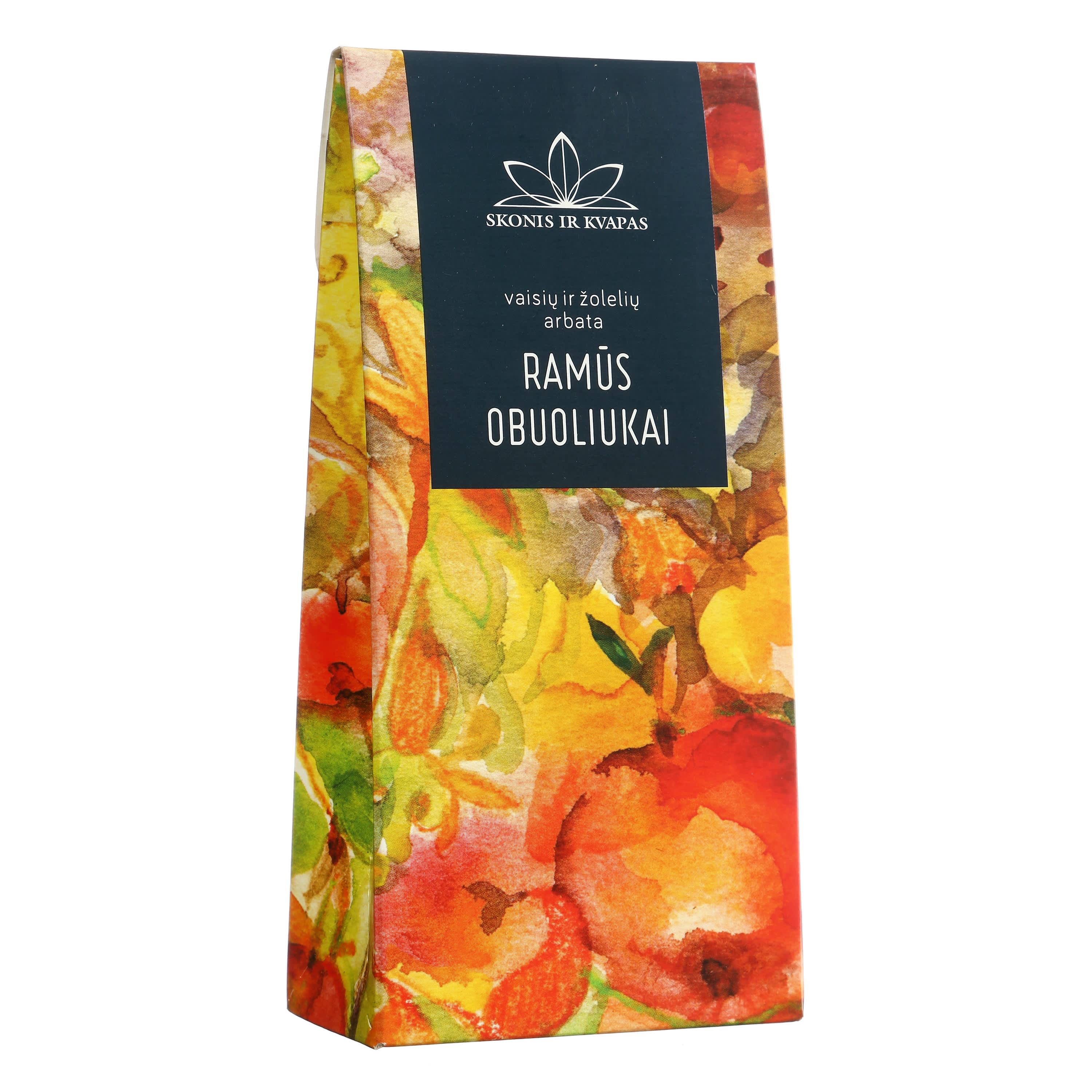Vaisių, žolelių arbata RAMŪS OBUOLIUKAI, 55 g