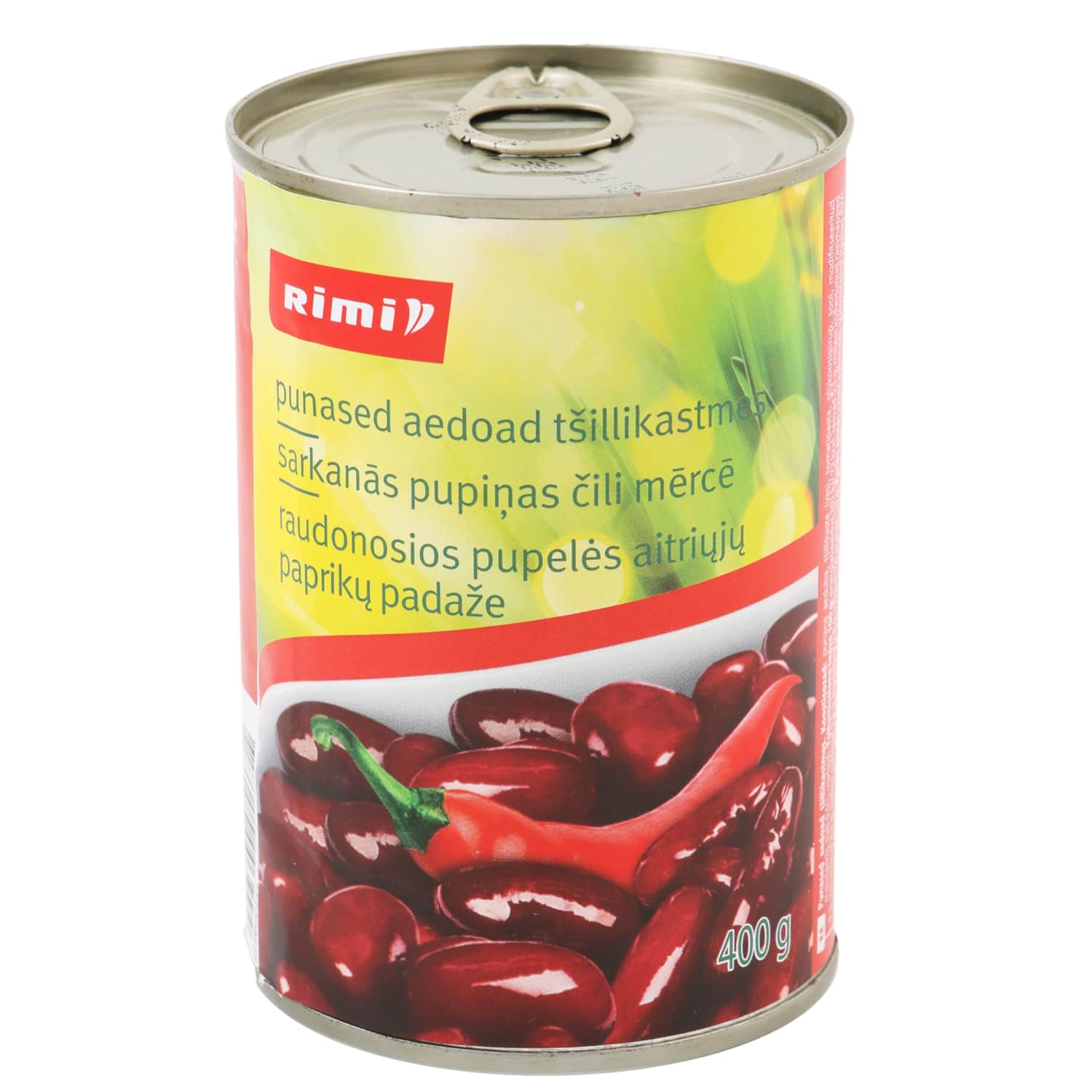 Red beans chili sauce RIMI, 400 g / 200 g