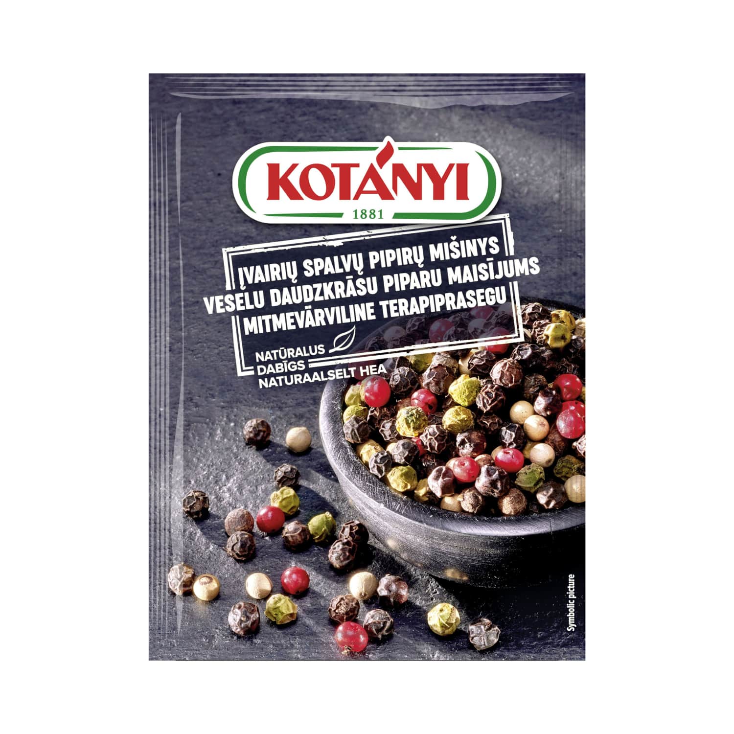 Nemaltų pipirų mišinys KOTANYI, 16g