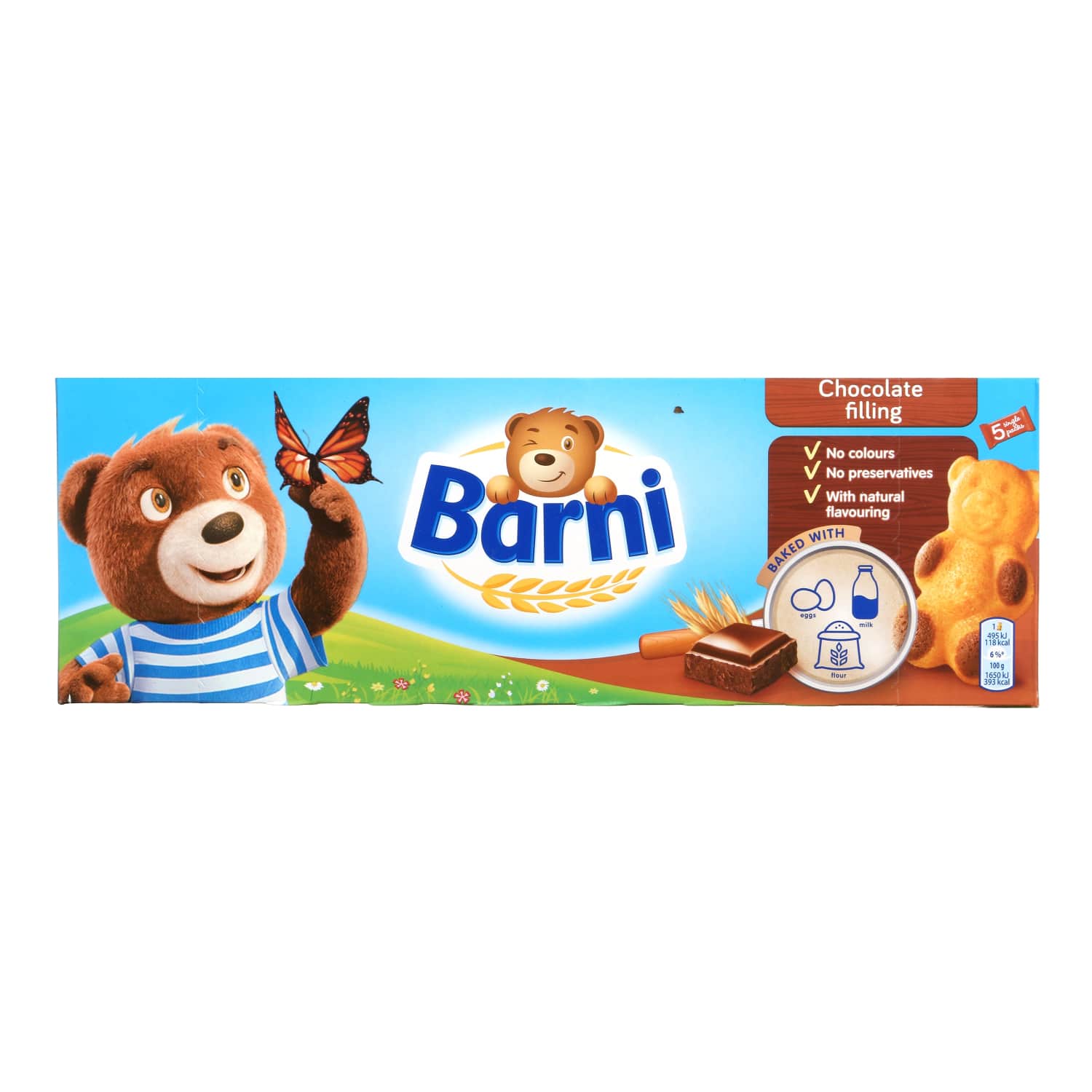 Mini cakes with chocolate filling BARNI, 150 g