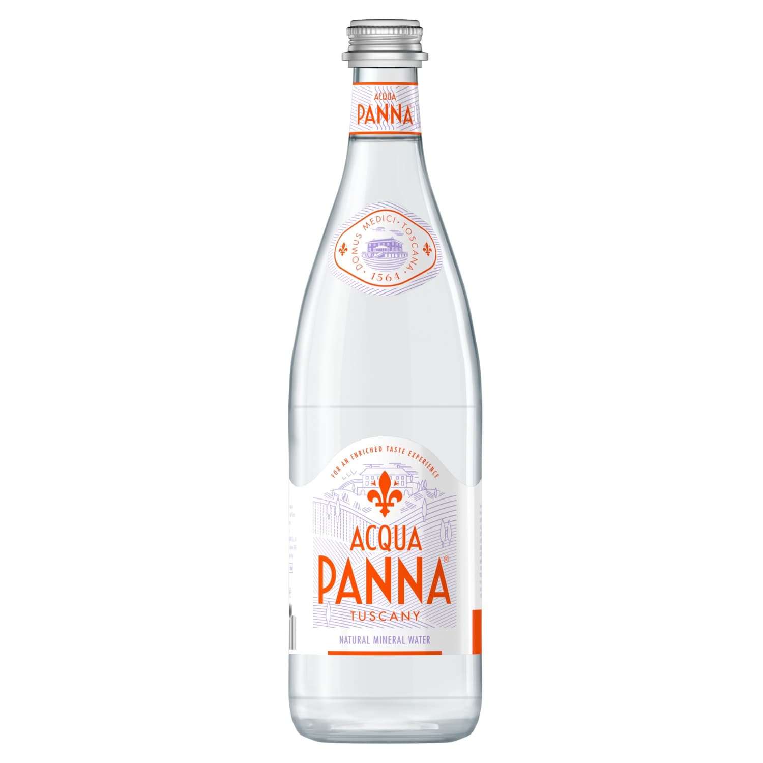 Негазированная натуральная минеральная вода ACQUA PANNA, 0,75л