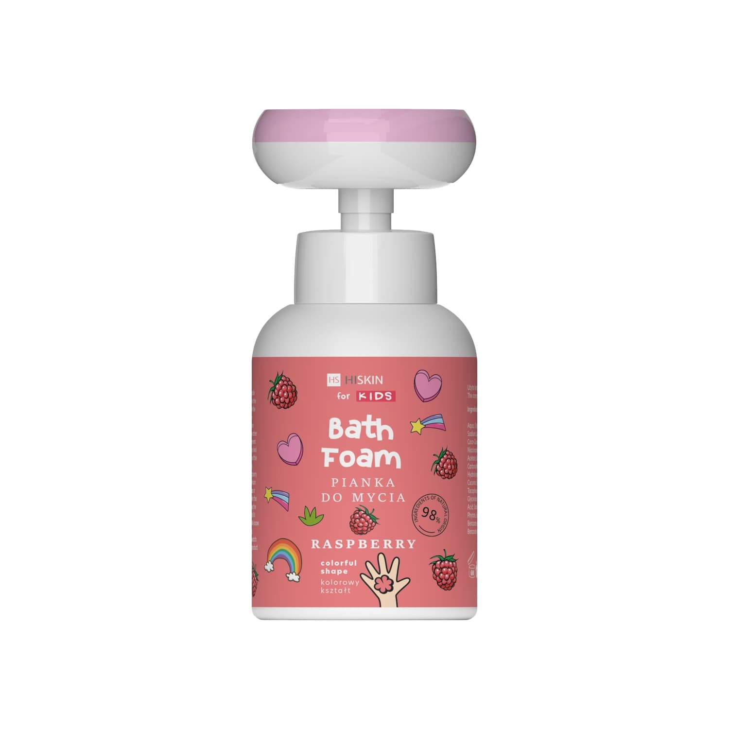 Пена для ванны малинового аромата CRAZY HAIR, дети, 300 ml