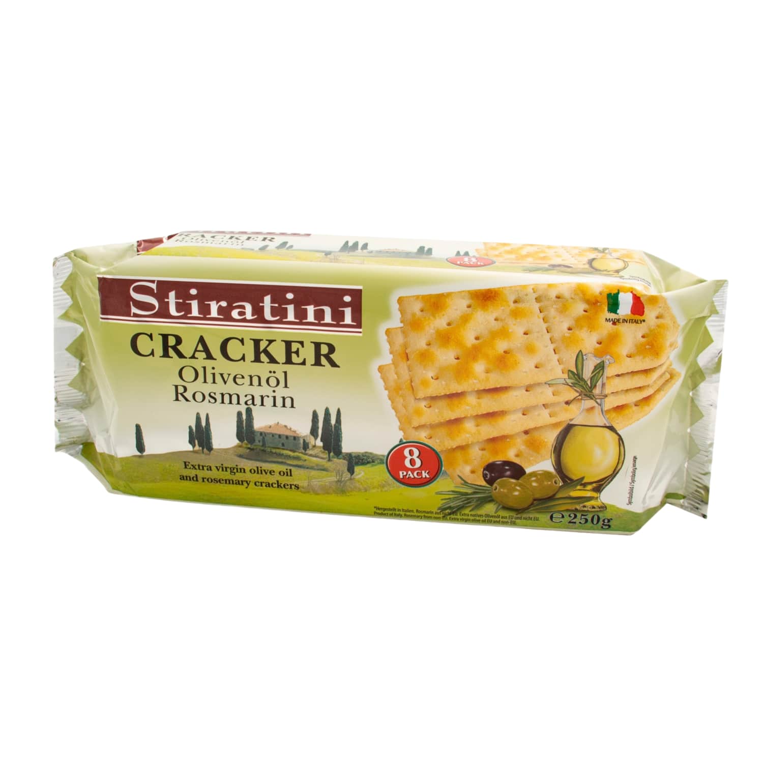 Crackers with olive oil and rosemary SNACKLINE, 250 g