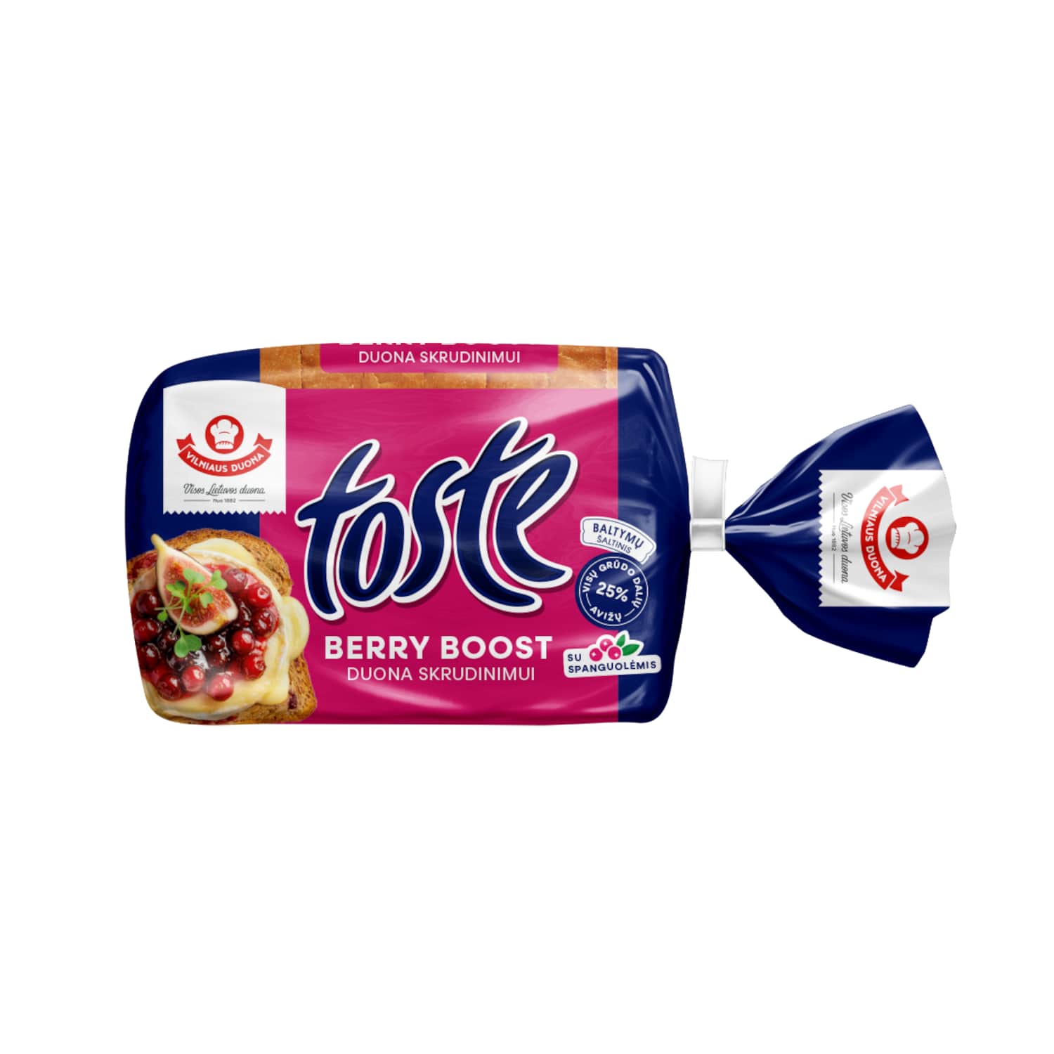 Toasting bread TOSTE BERRY BOOST, 350 g