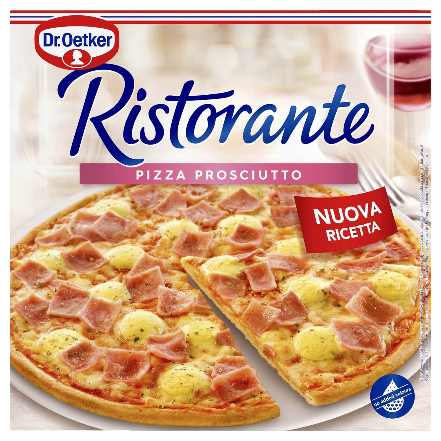 Замороженная пицца RISTORANTE PROSCIUTTO, 340 г