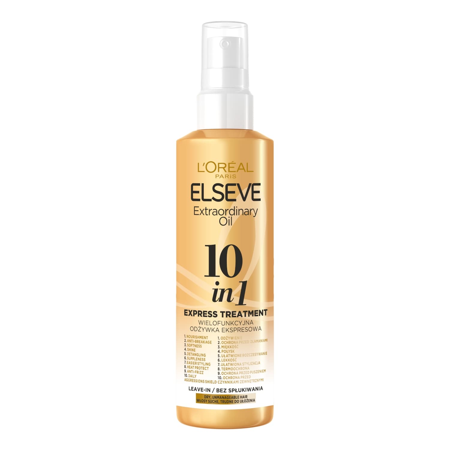Hair Spray ELSEVE EXTRAORDINARY OIL, 150 ml