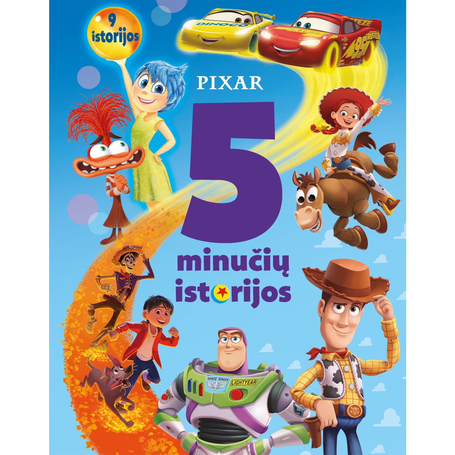 Knyga PIXAR 5 MINUČIŲ ISTORIJOS