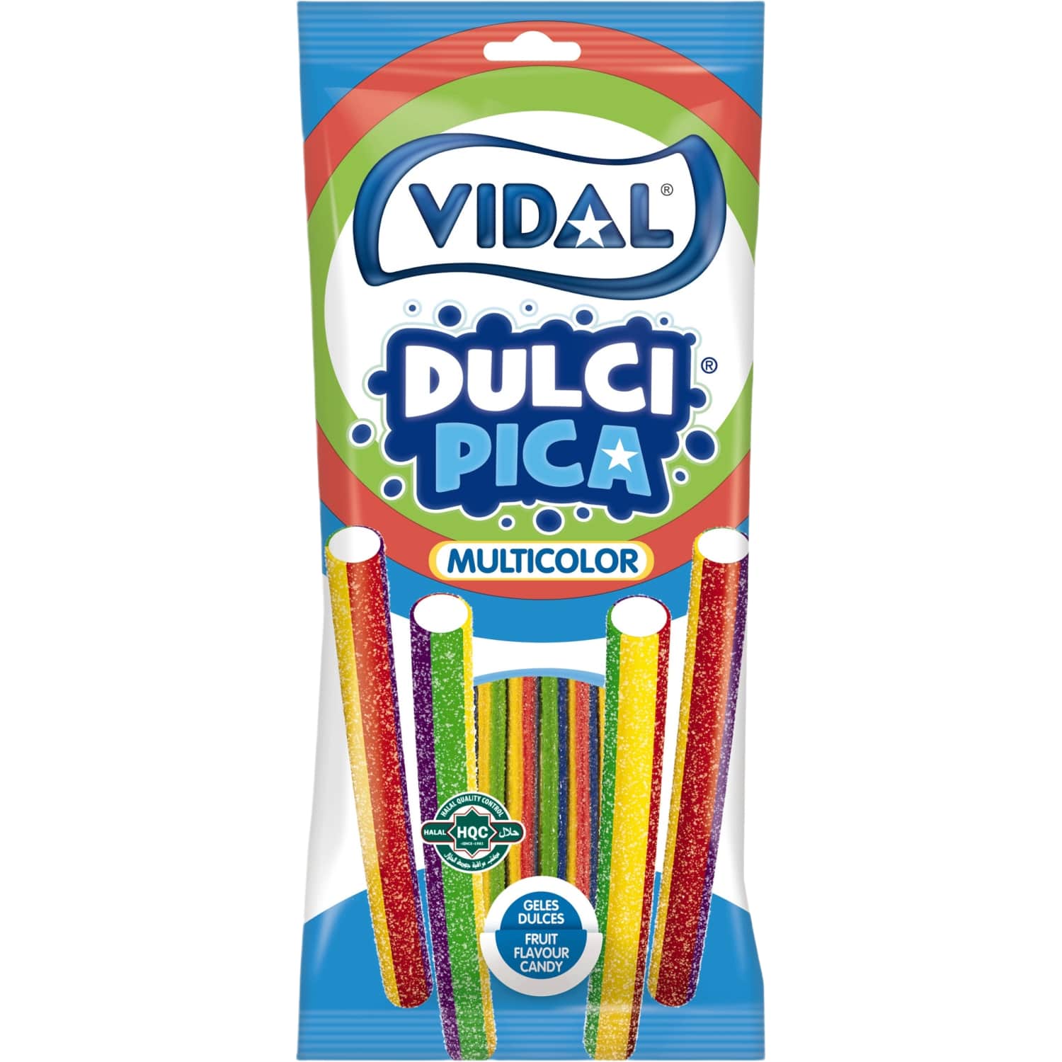 Gummy candies VIDAL DULCI PICA MULTICOLOR, 90 g