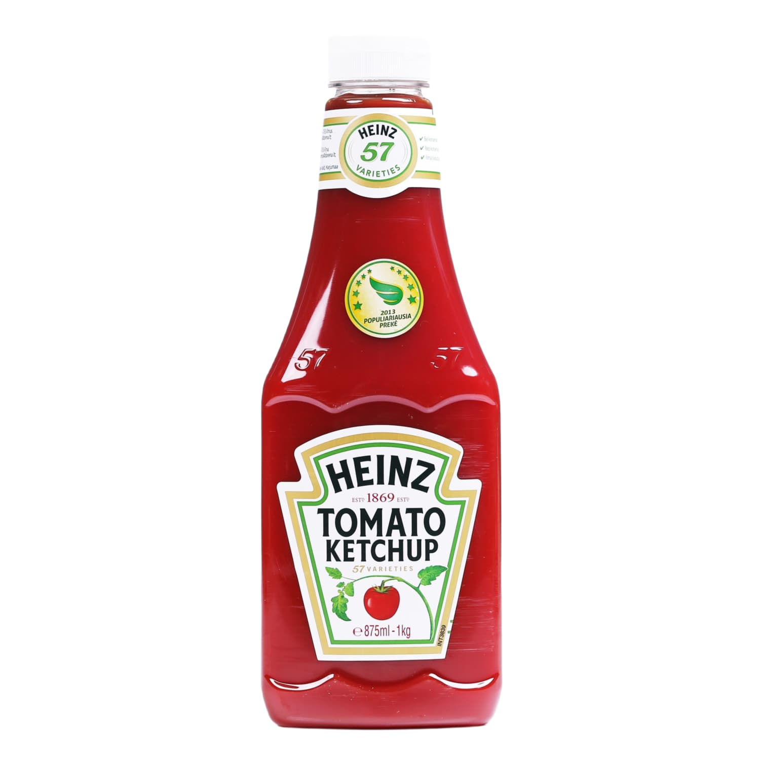 Томатный кетчуп HEINZ, 1 кг / 875 мл