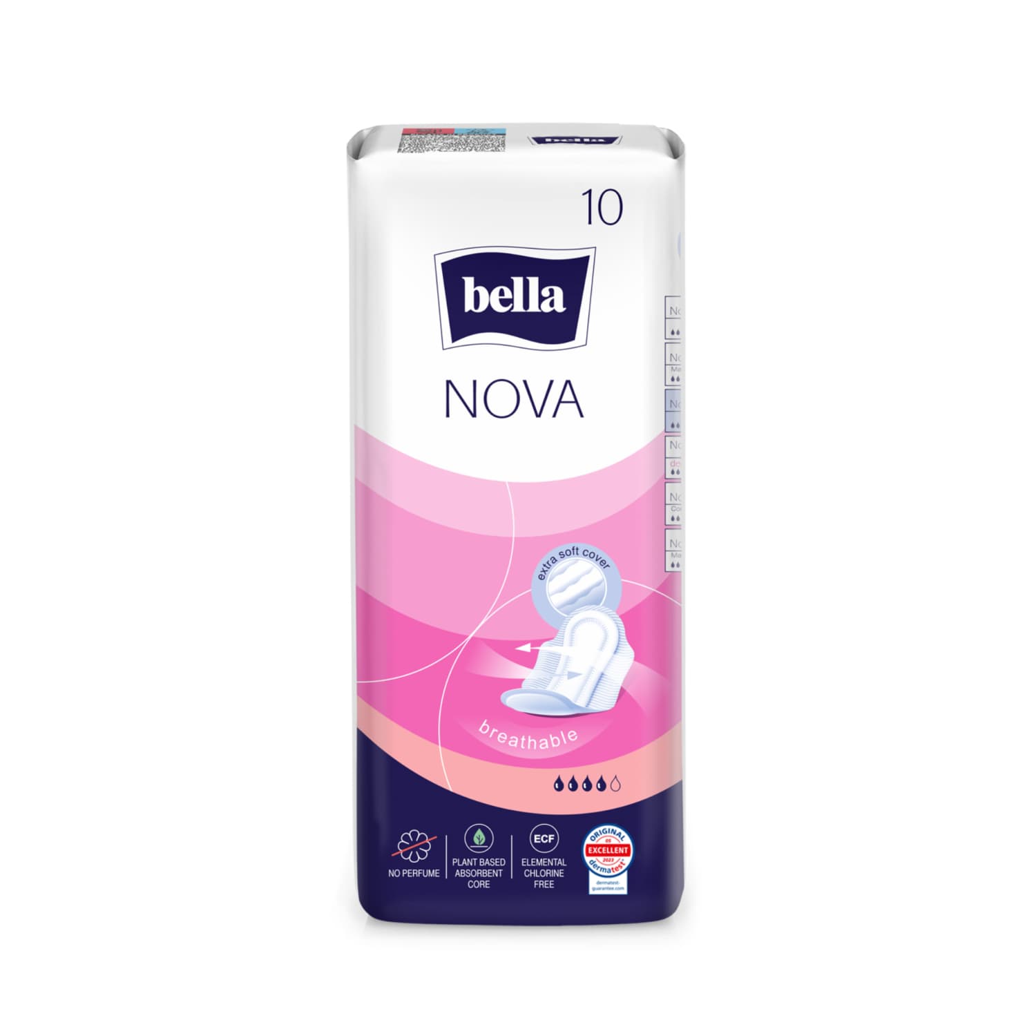 Higieniniai paketai BELLA NOVA SOFT, 10 vnt