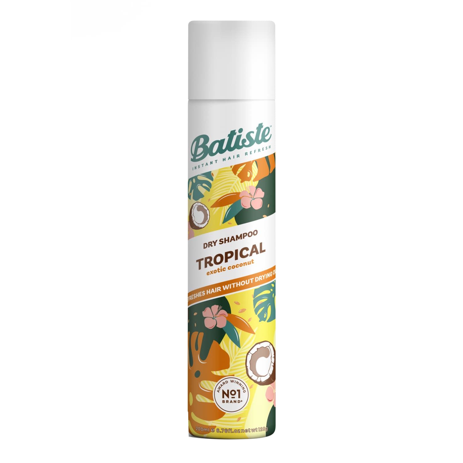 Sausas šampūnas BATISTE TROPICAL, 200 ml