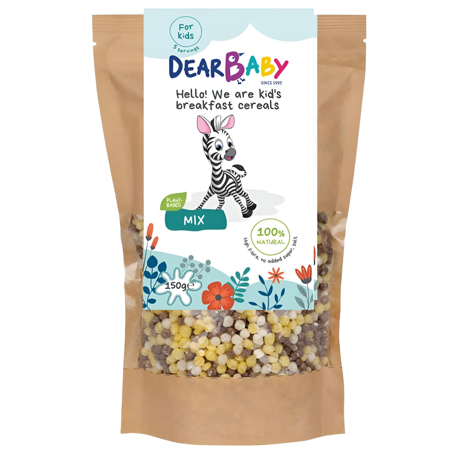 Dry breakfast ball mix DEAR BABY, 150 g