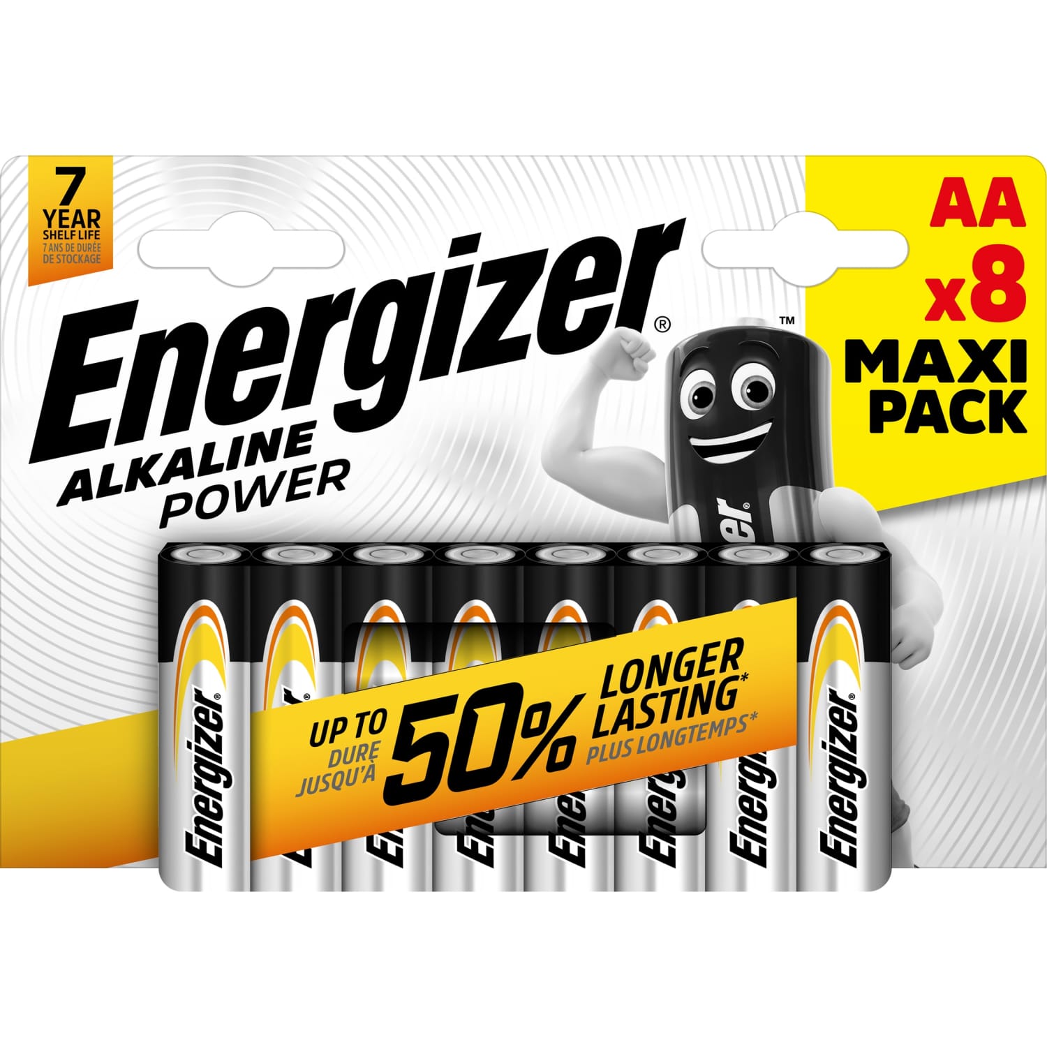 Alkaline battery ENERGIZER Power Alk AA, 8 pcs.