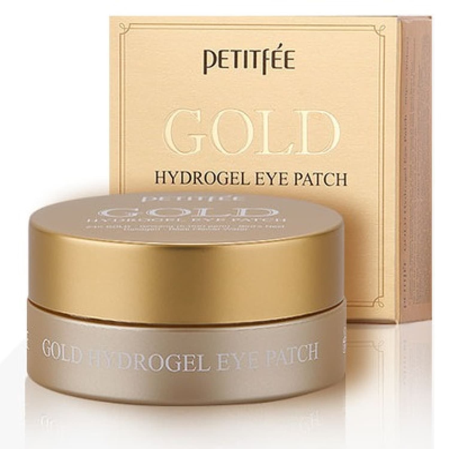 Petifee hydrogel eye patch with gold