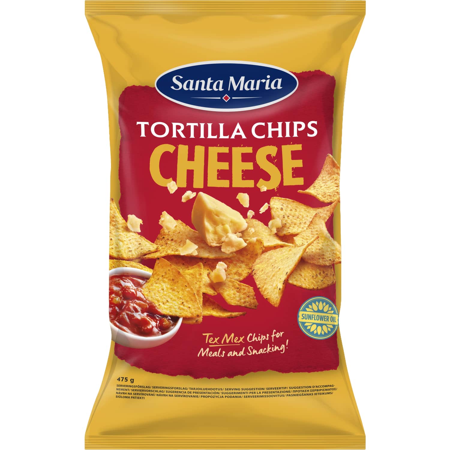 Corn Chips with Cheese SANTA MARIA, 475 g