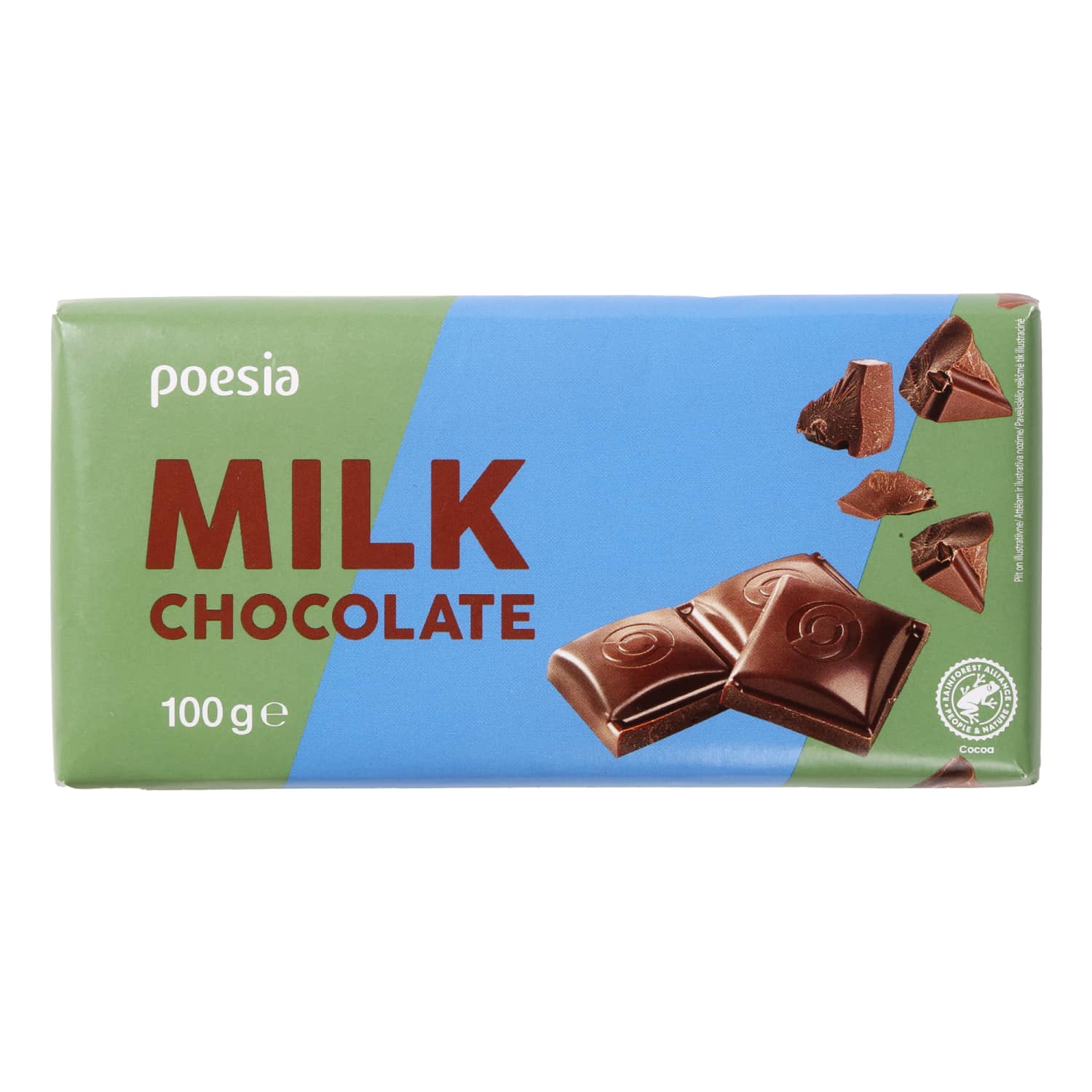 Pieninis šokoladas Poesia 100g