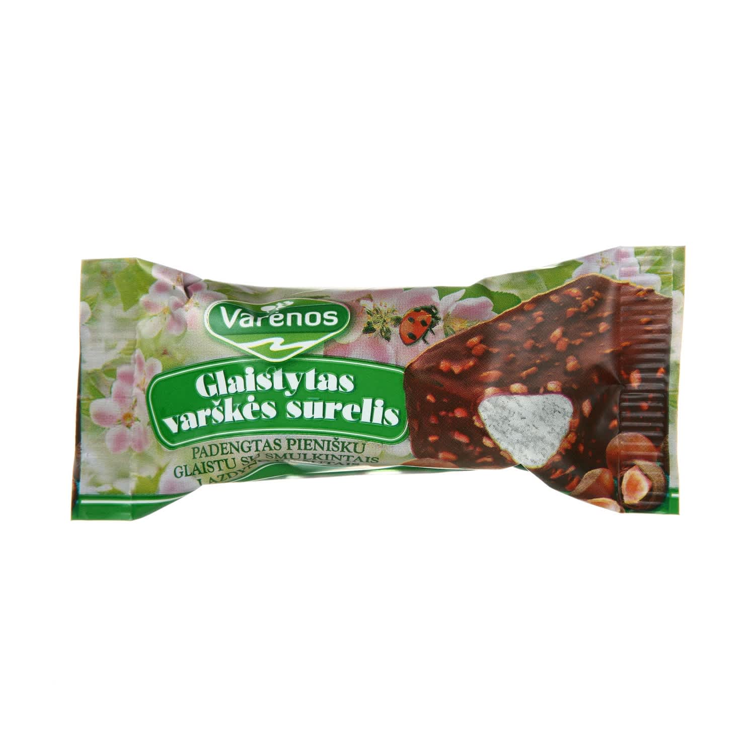Творожный сыр VARĖNOS с фундуком, 26,5%, 40 г