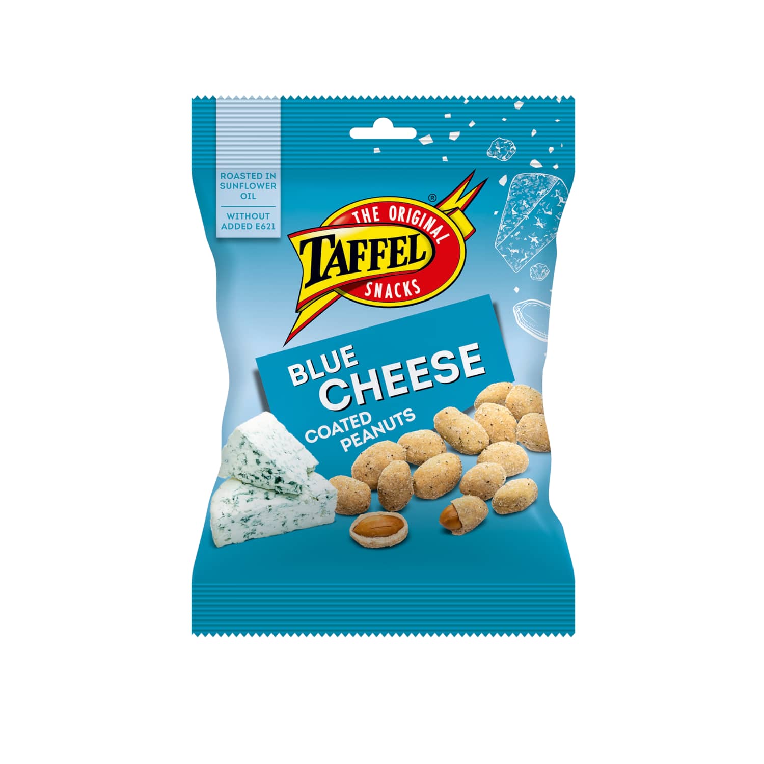 Žemės riešutai su mėlyn. sūriu TAFFEL, 140 g