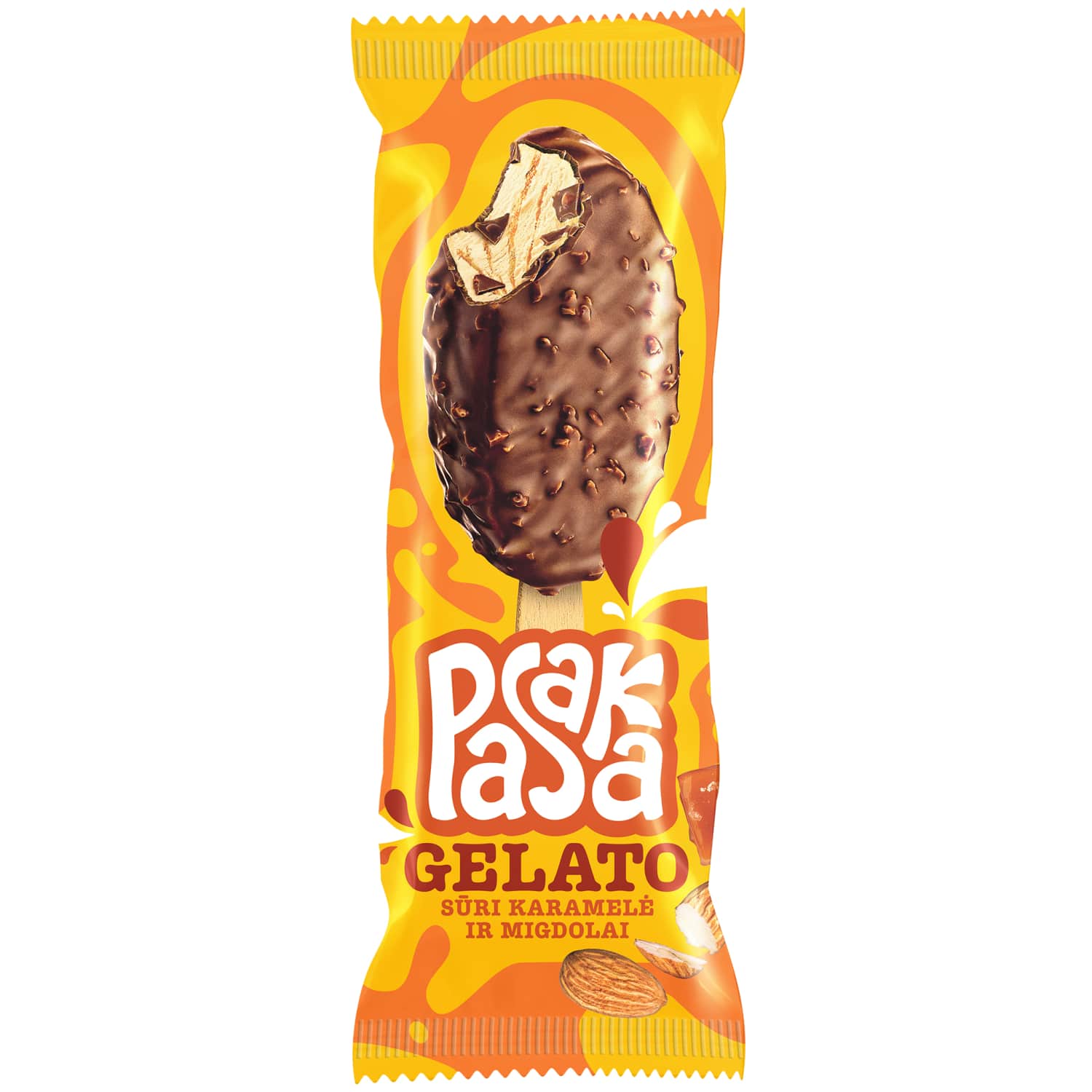 Valg. kar. ledai PASAKA GELATO, 102 ml / 82 g