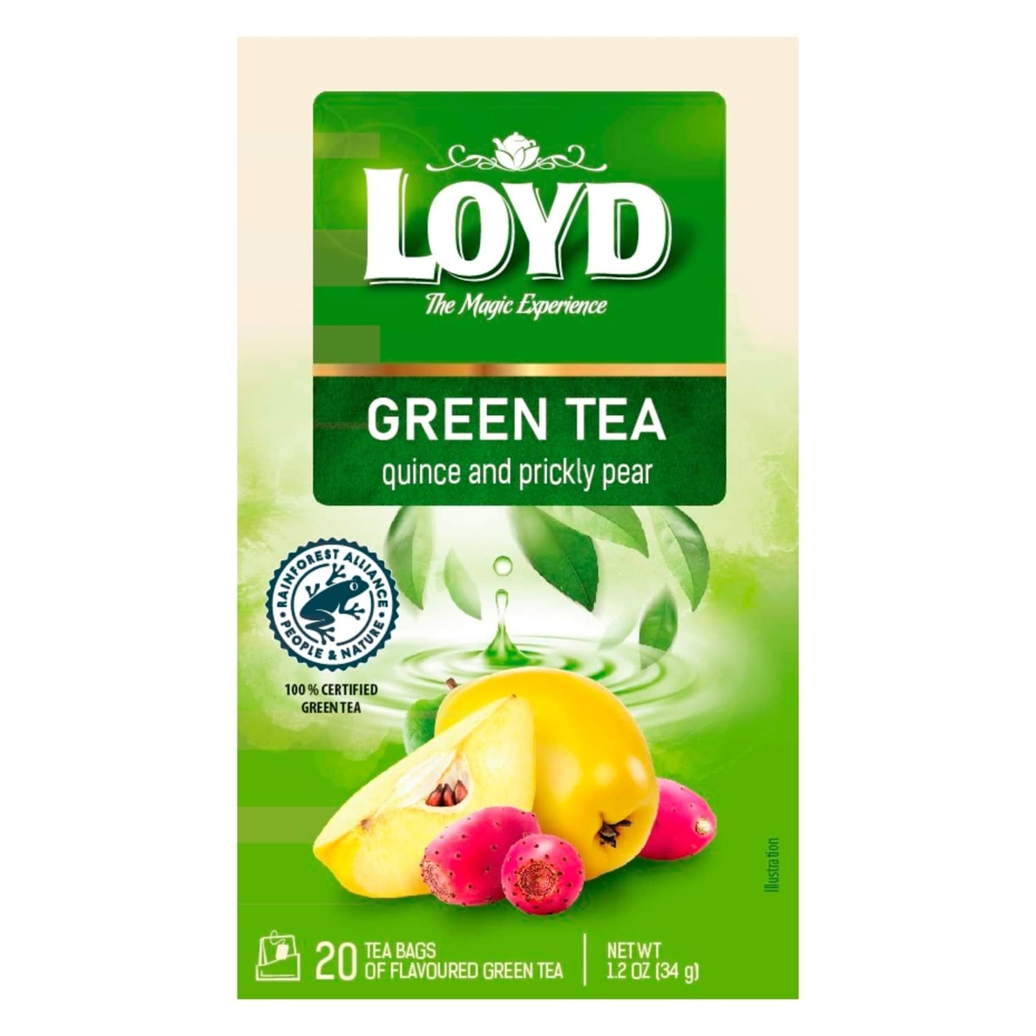 Quince and cactus flower tea LOYD, 34 g