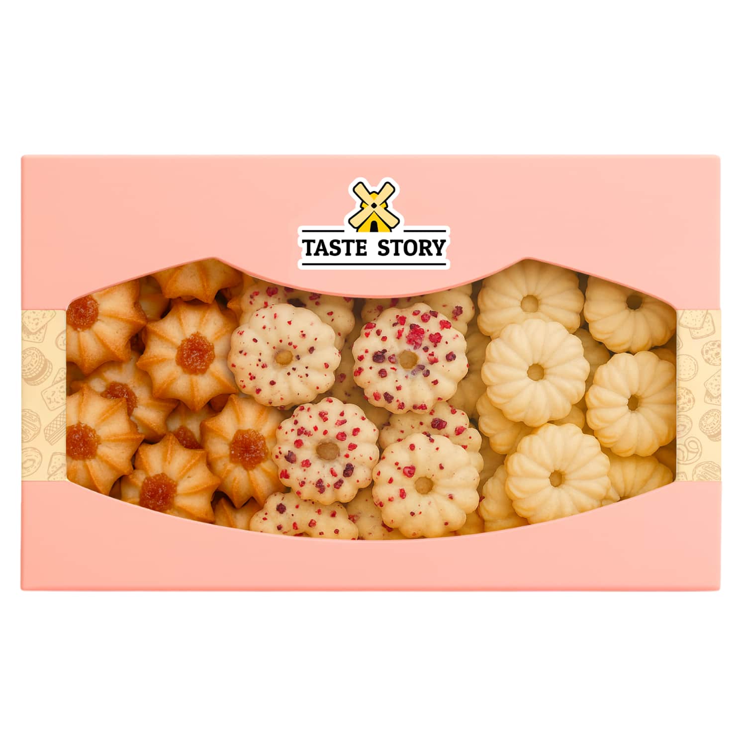 Sausainiai TASTE STORY GARDEN FLOWERS, 500 g