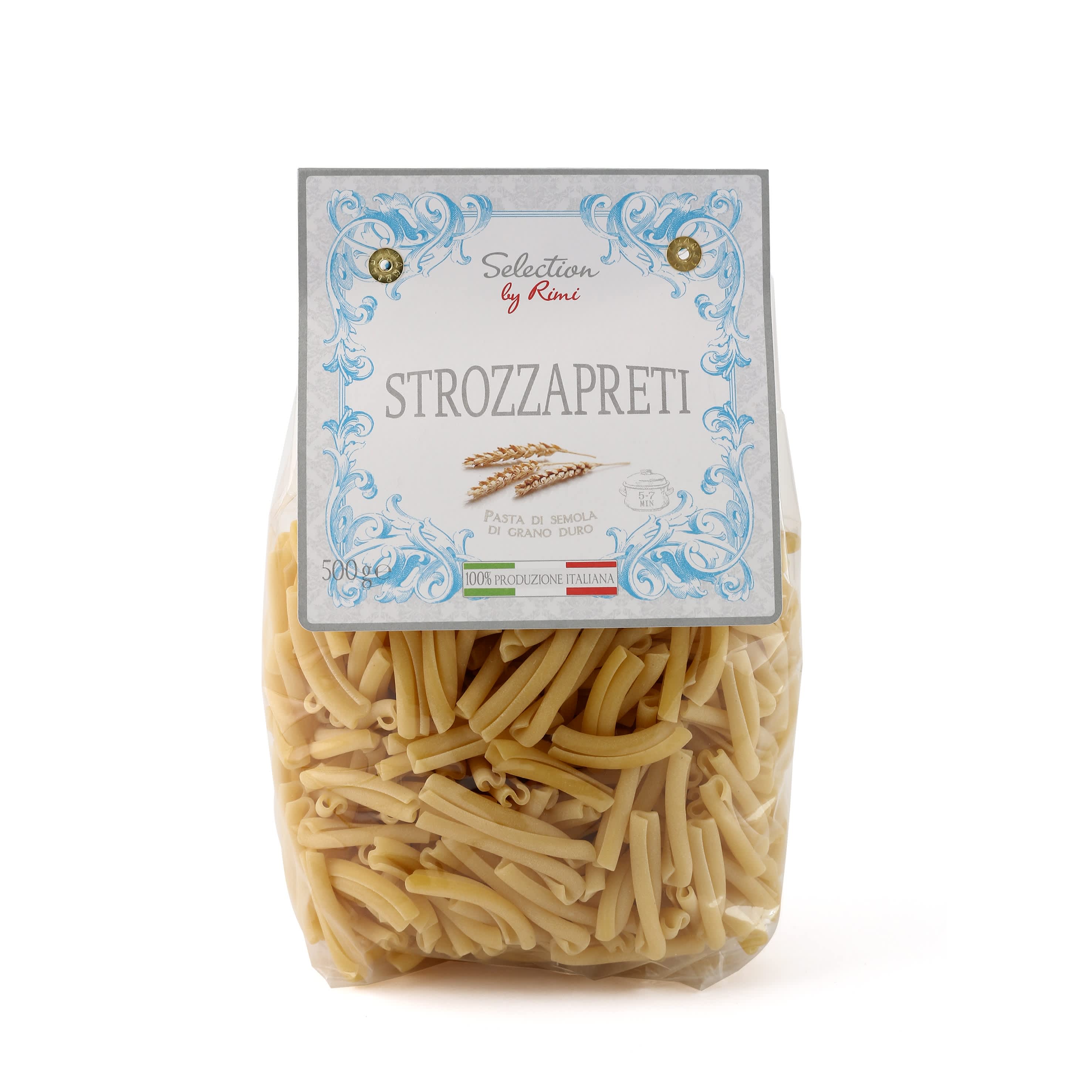 Makaronai SELECTION BY RIMI STROZZAPR., 500 g