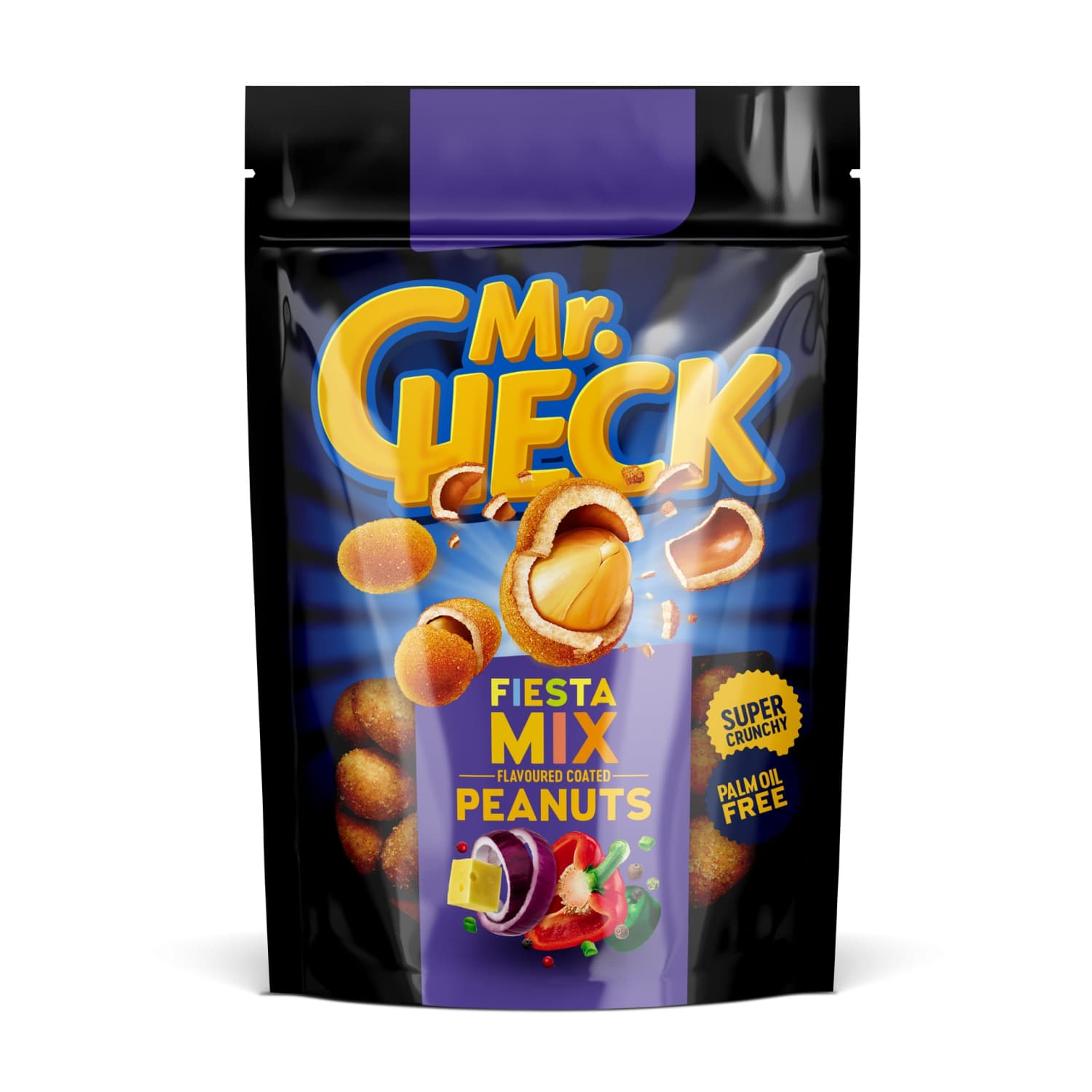 Хрустящие арахисы с оболочкой MR.CHECK, различные вкусы, 150 г