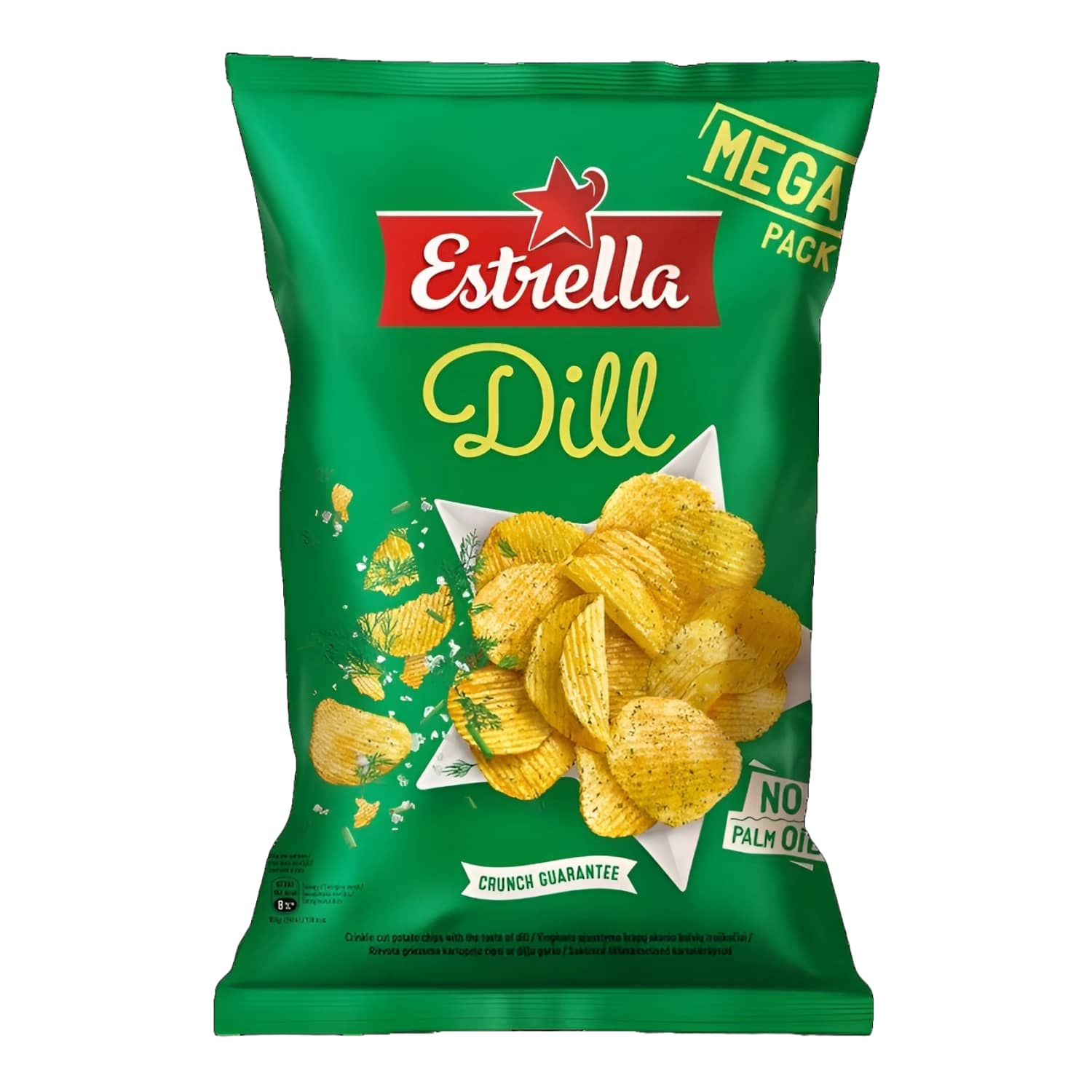 Картофельные чипсы ESTRELLA с укропом, 250 г
